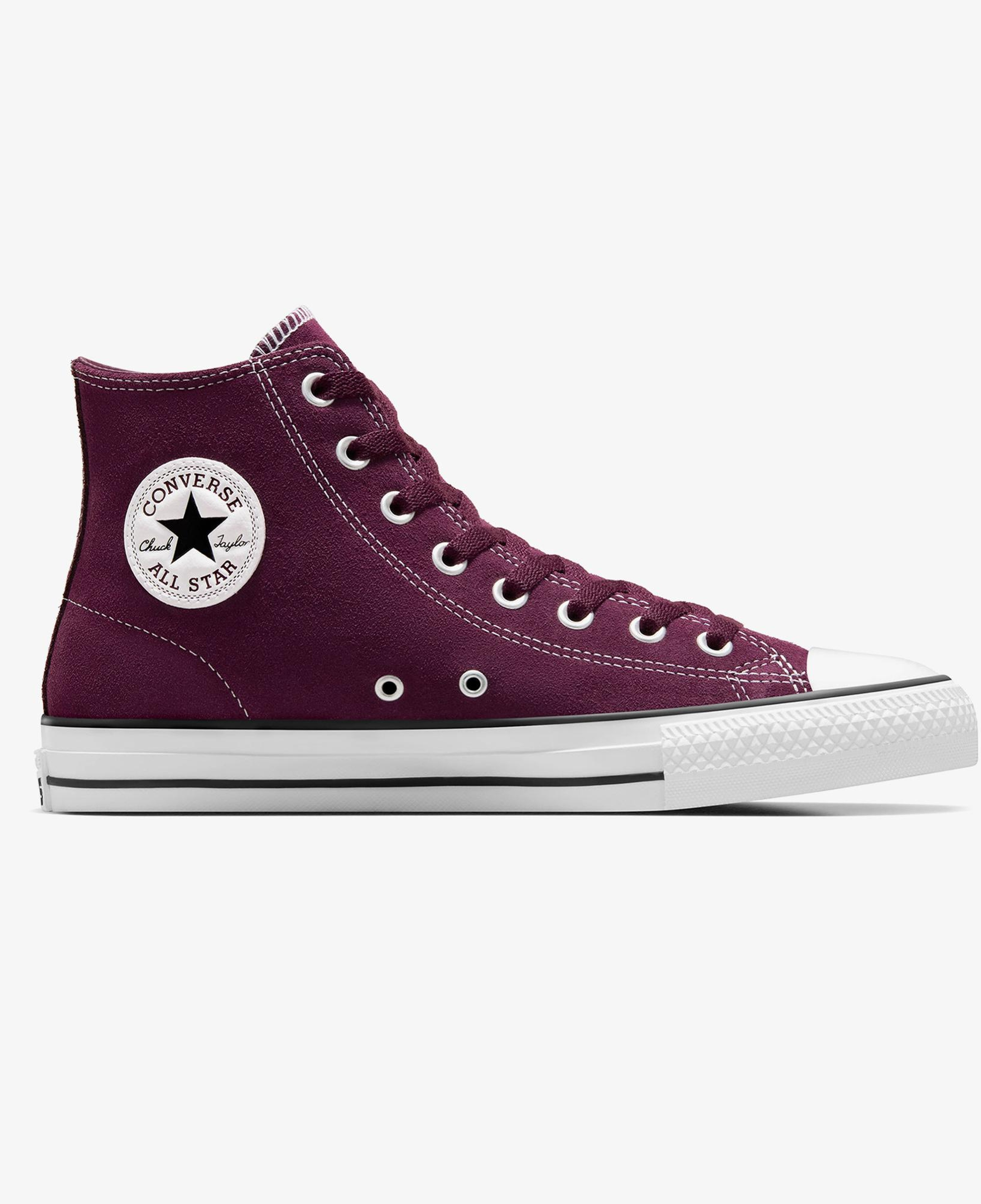 Converse Chuck Taylor All Star Pro Unisex Bordo Süet Sneaker