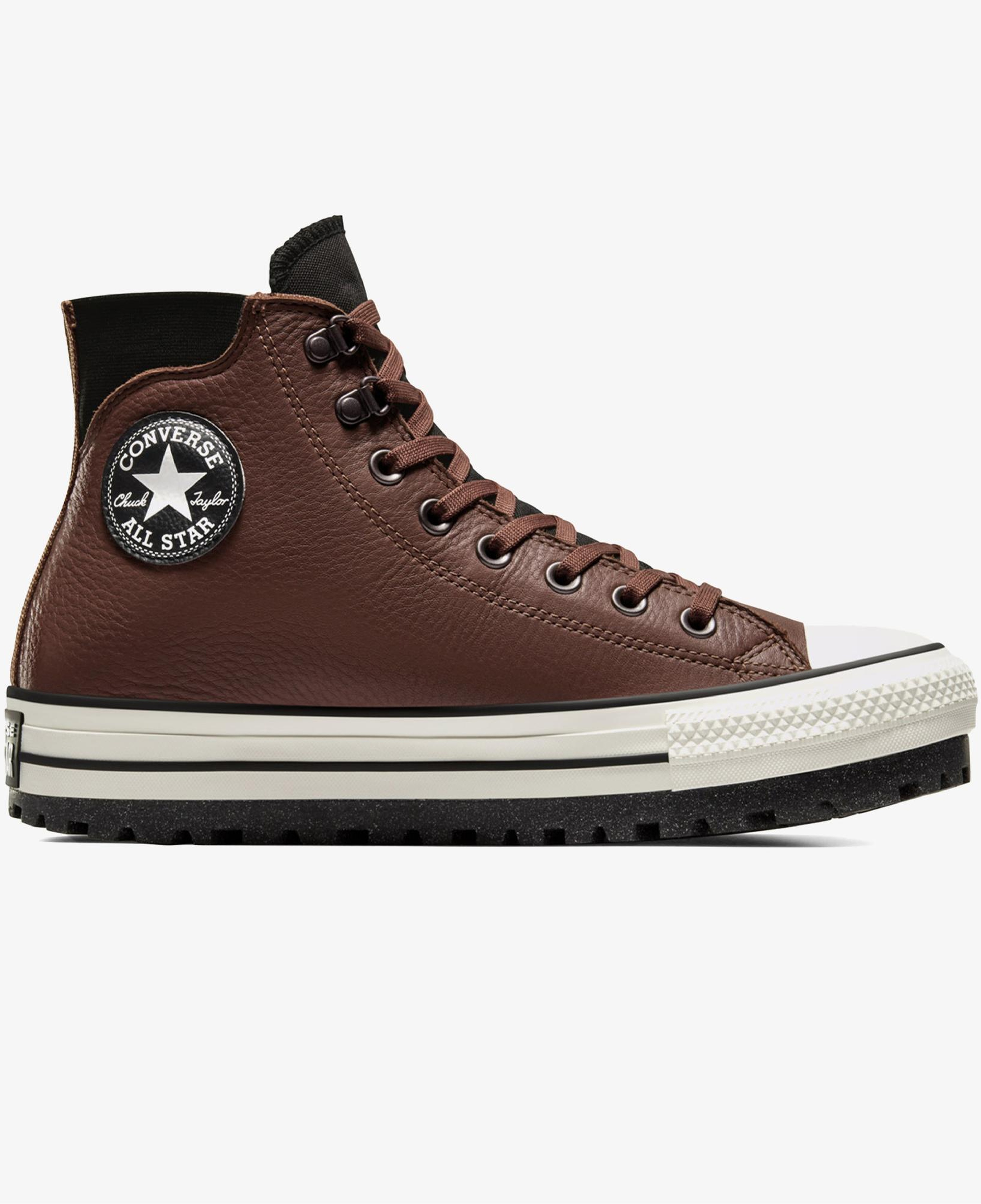 Converse Chuck Taylor All Star City Trek Unisex Kahverengi Deri Bot