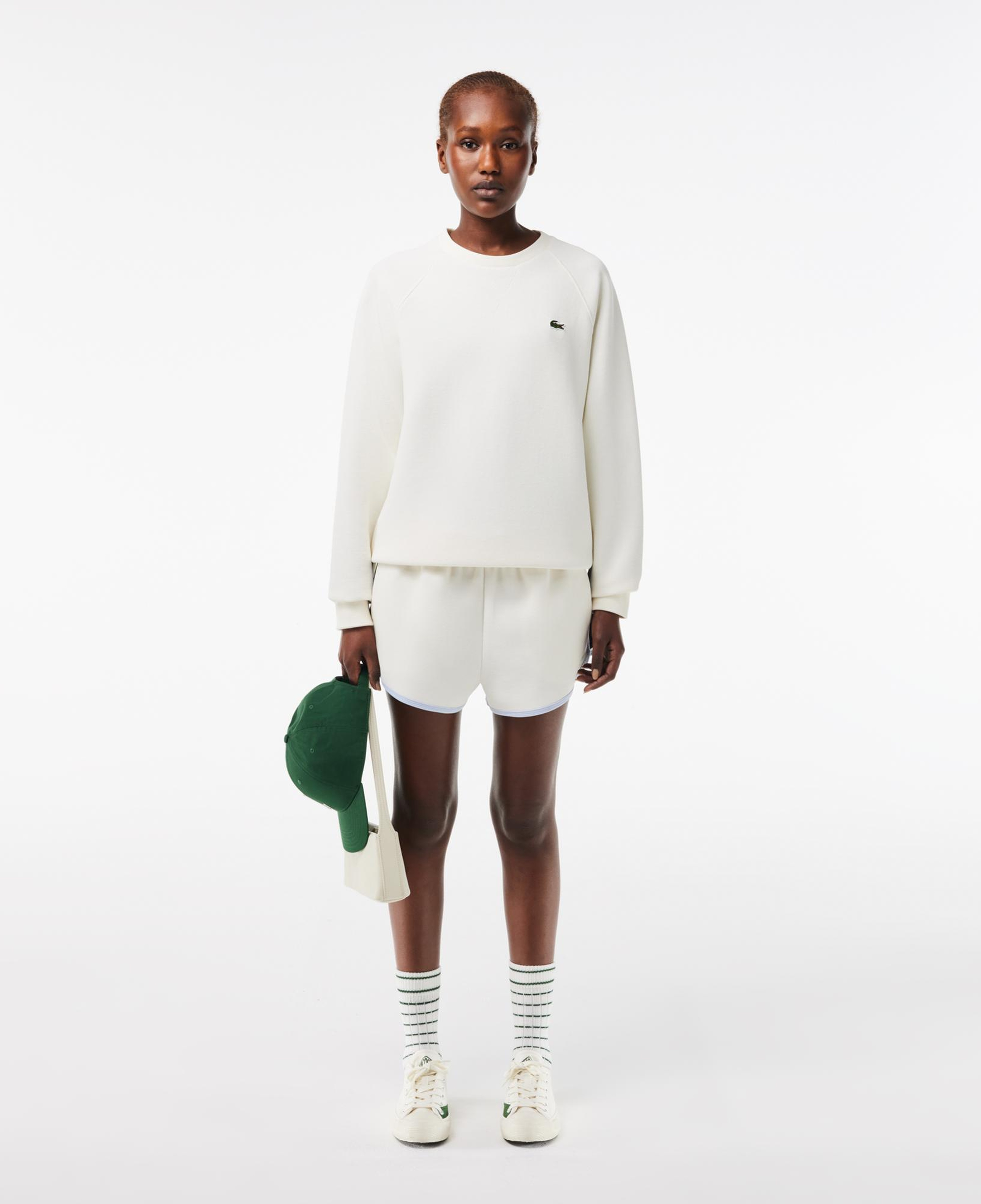 Lacoste Backcourt Kadın Krem Sneaker