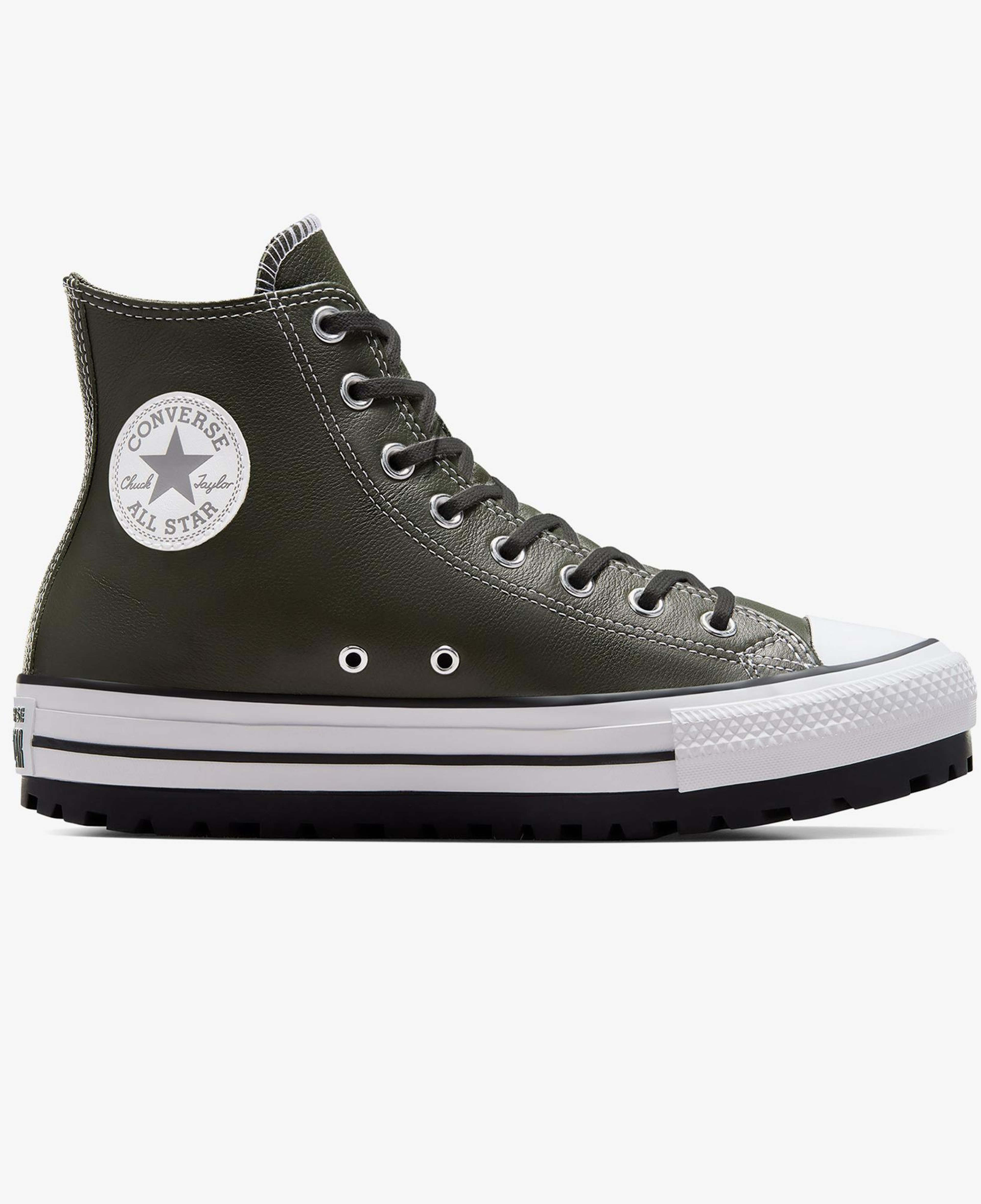 Converse Chuck Taylor All Star City Trek Unisex Yeşil Deri Bot