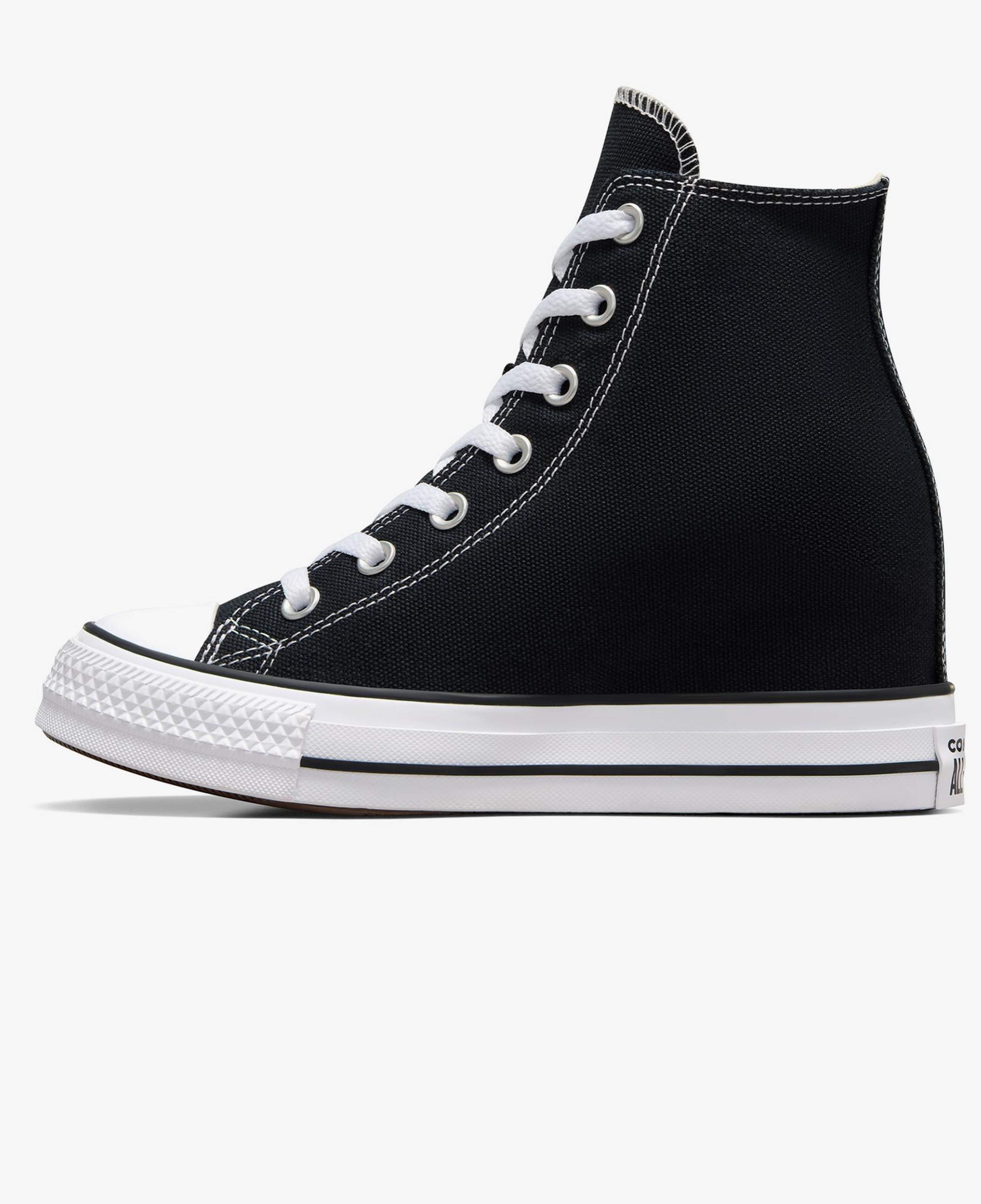 Converse Chuck Taylor All Star Wedge Kadın Siyah Platform Sneaker