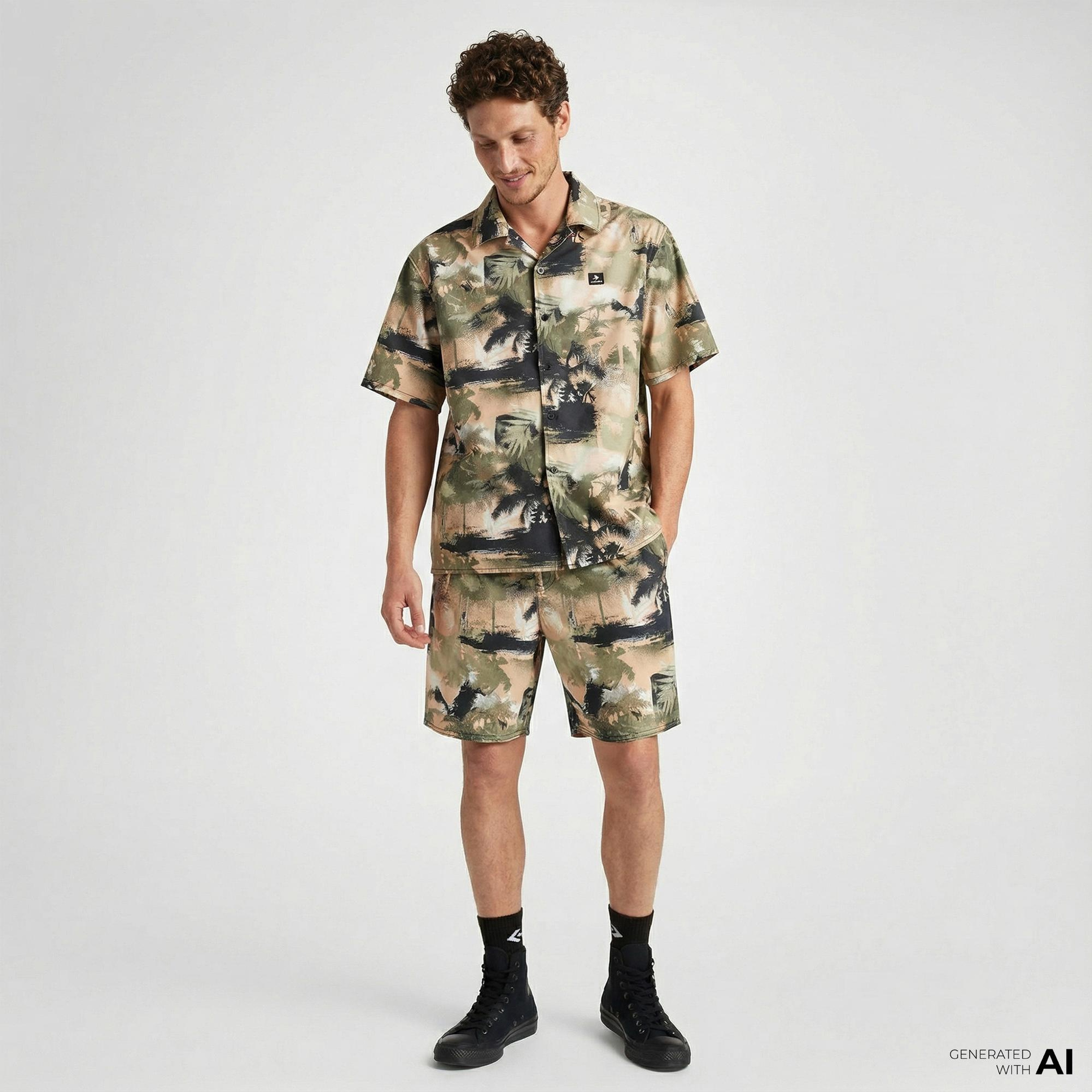 Converse Erkek Renkli Gömlek