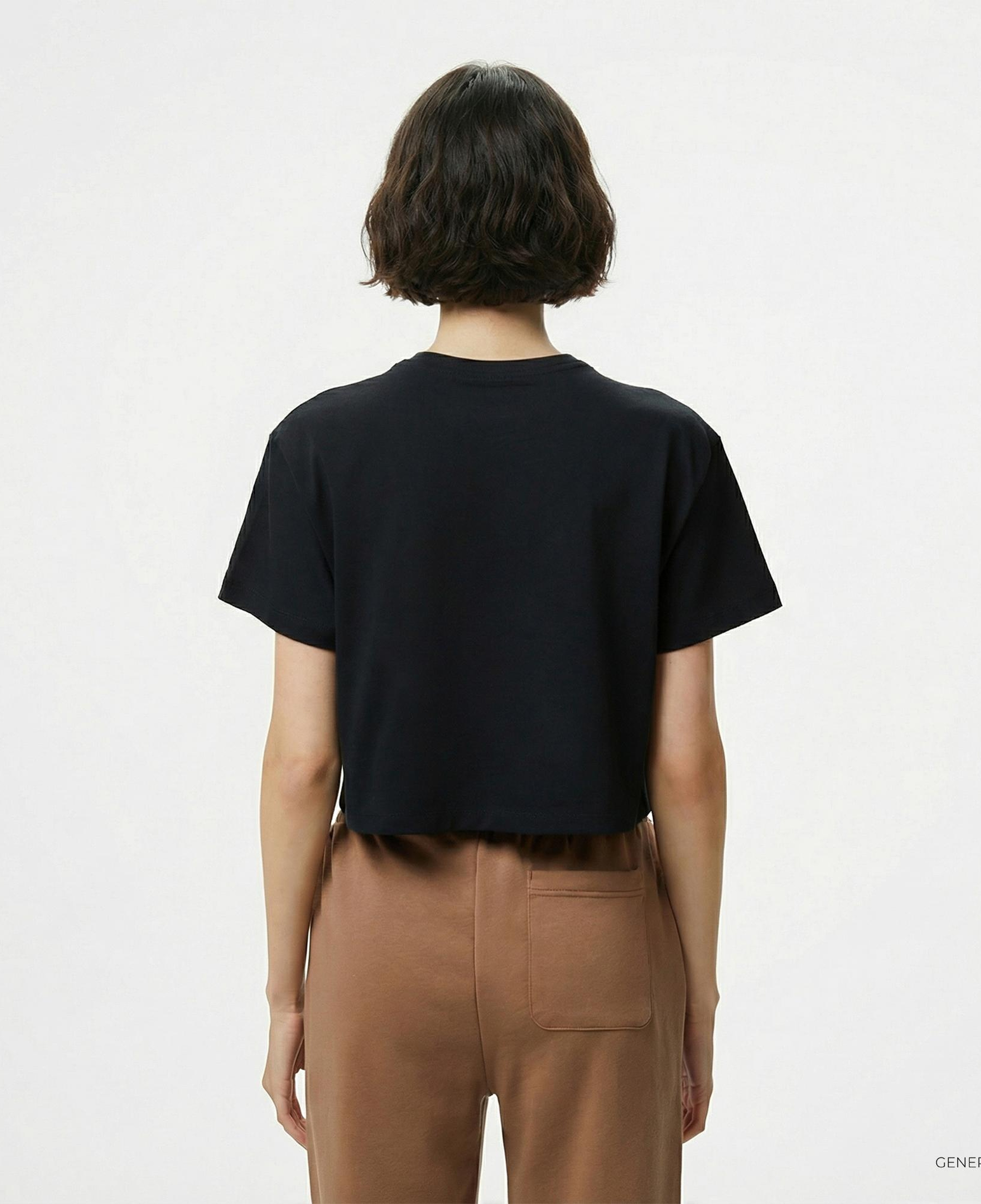 Converse Kadın Siyah T-Shirt