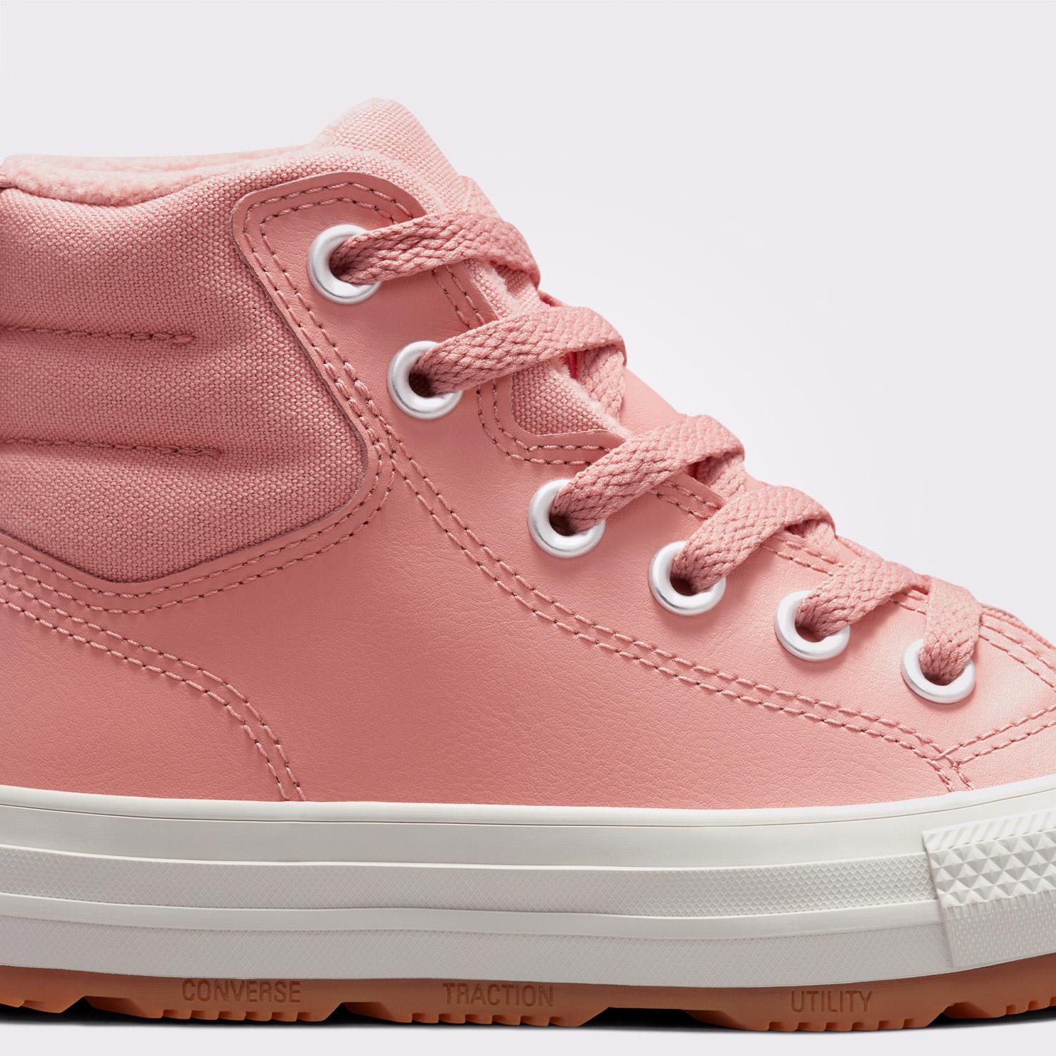 Converse Chuck Taylor All Star Berkshire Çocuk Pembe Deri Bot