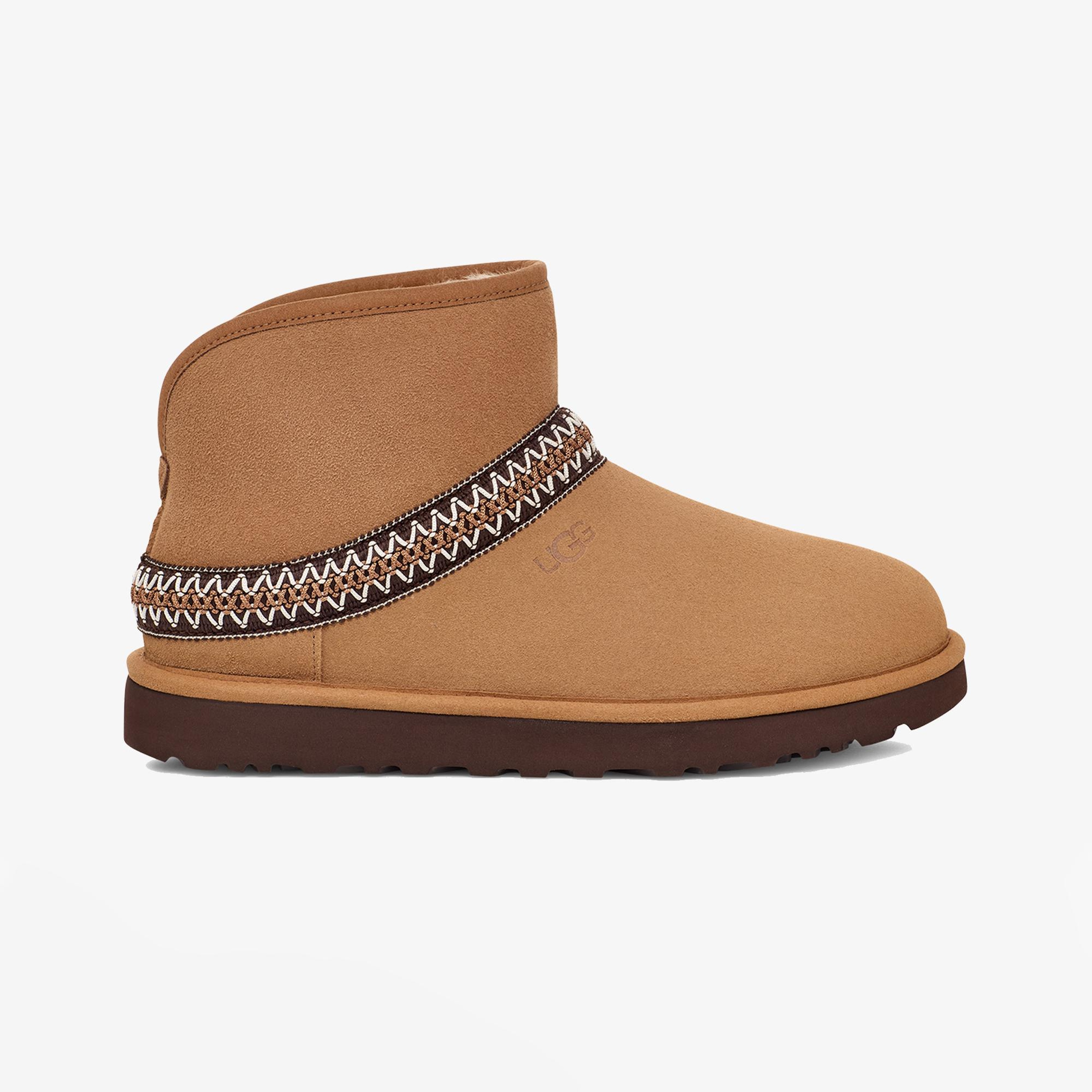 UGG Classic Mini Crescent Kadın Taba Bot