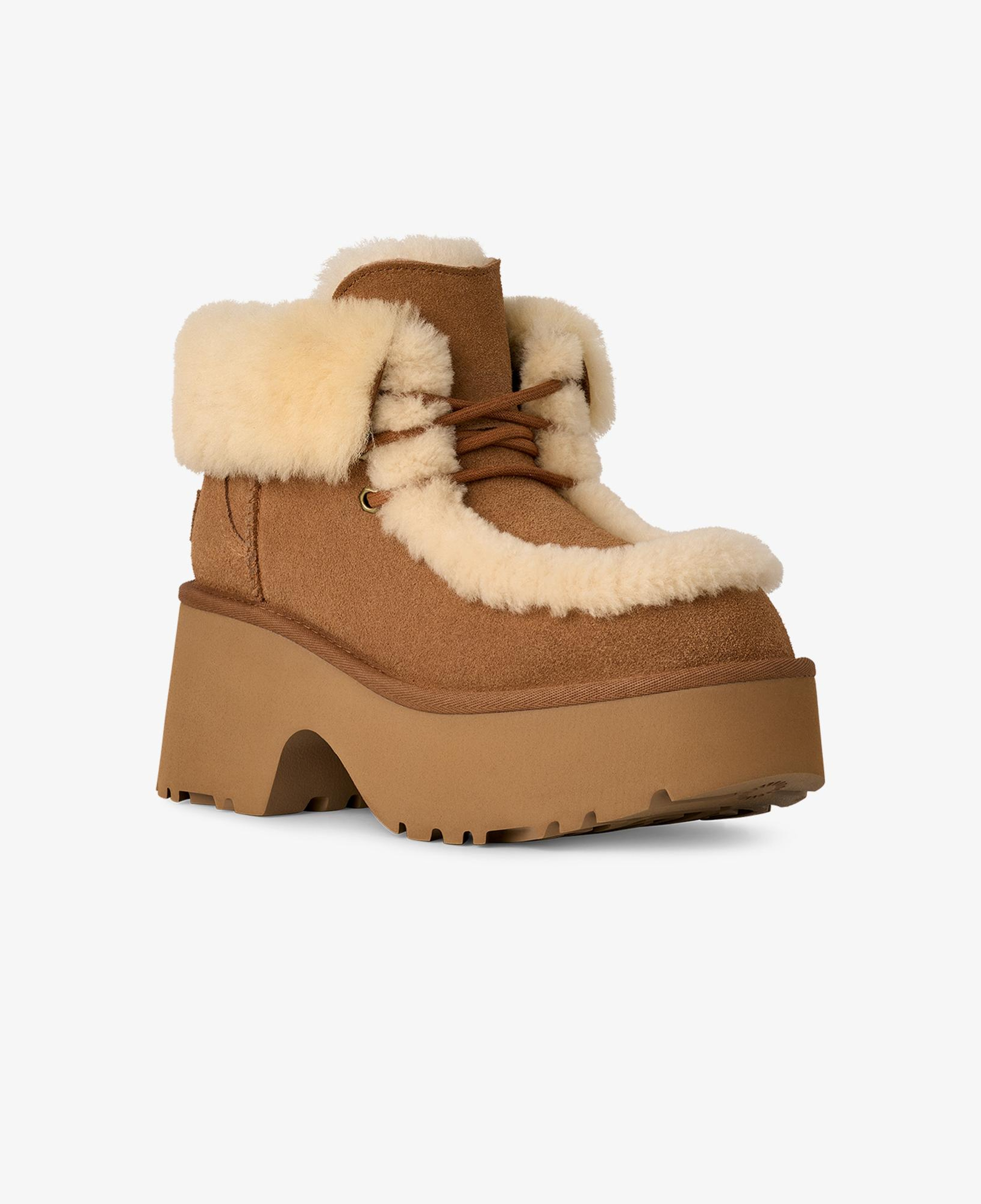 UGG Esmee Lace Up Kadın Taba Bot
