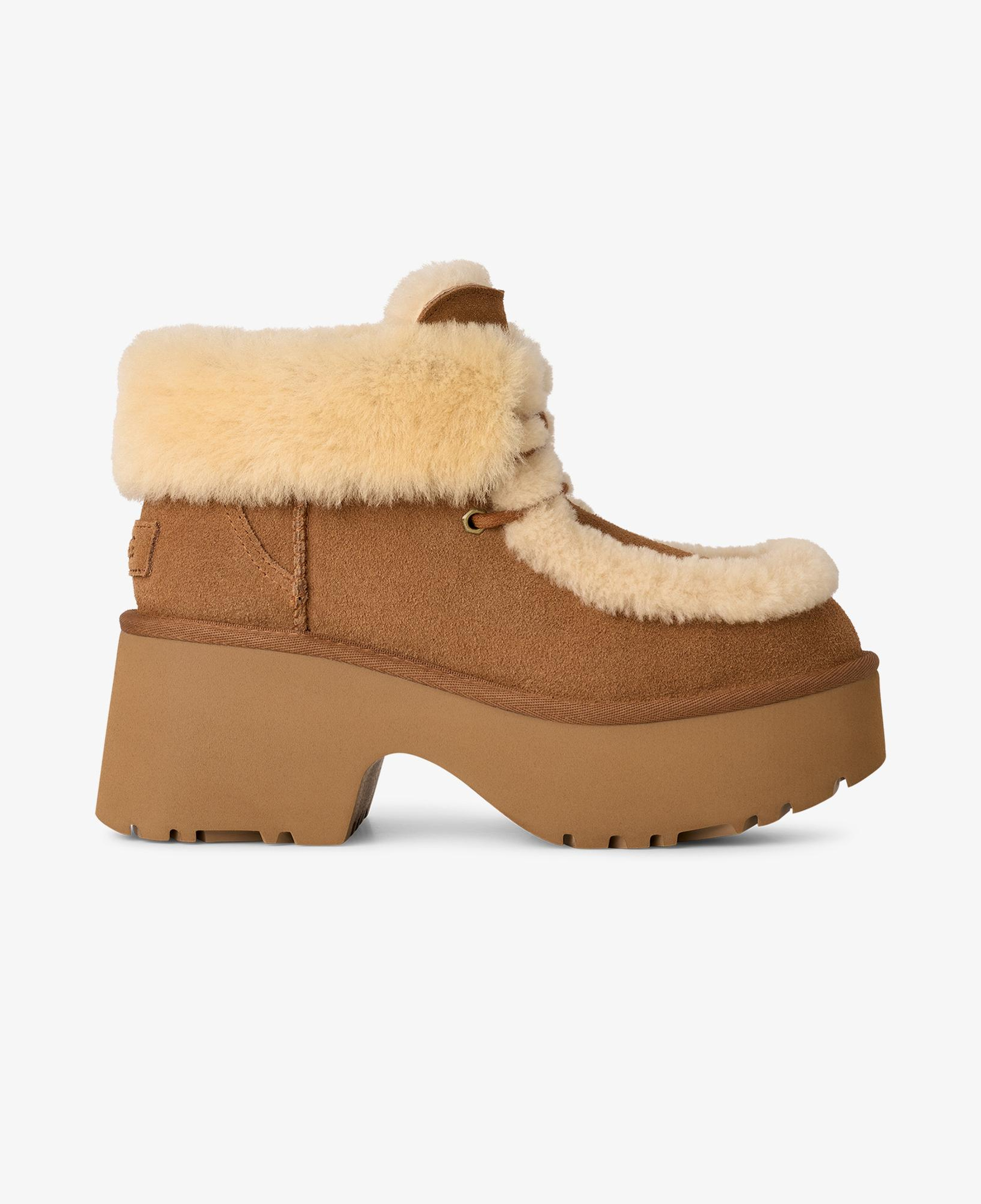UGG Esmee Lace Up Kadın Taba Bot