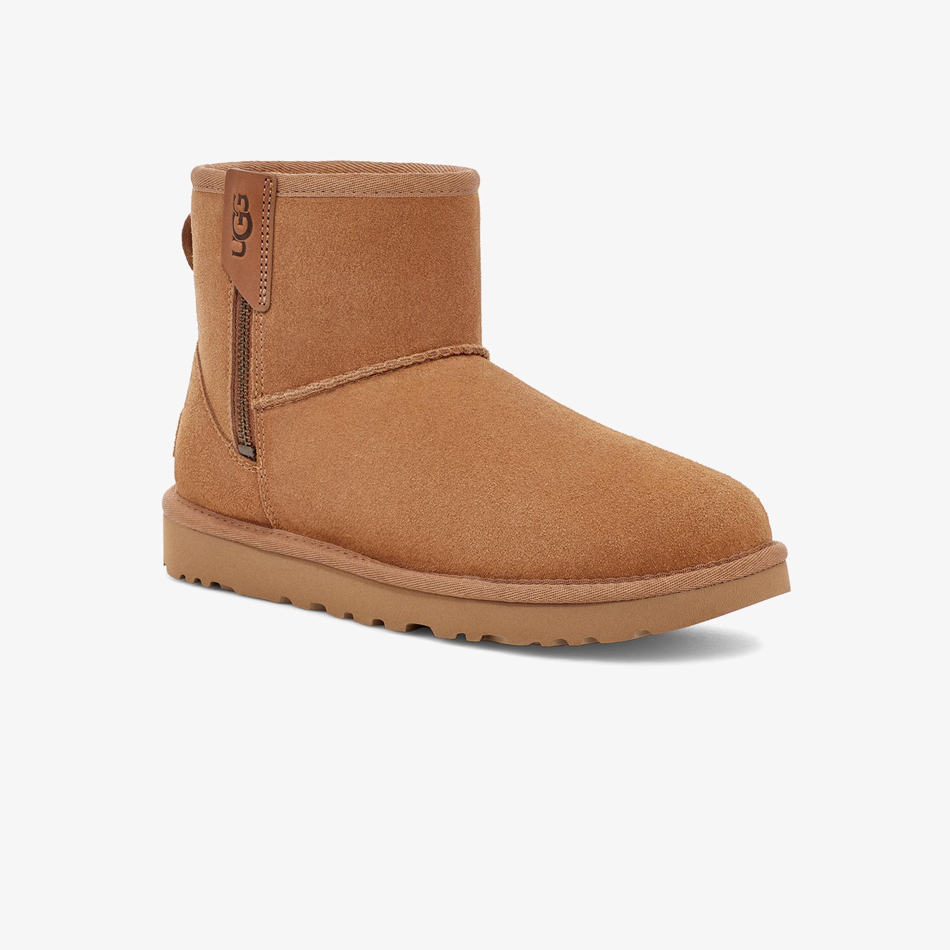 UGG Classic Mini Bailey Zip Kadın Kahverengi Bot