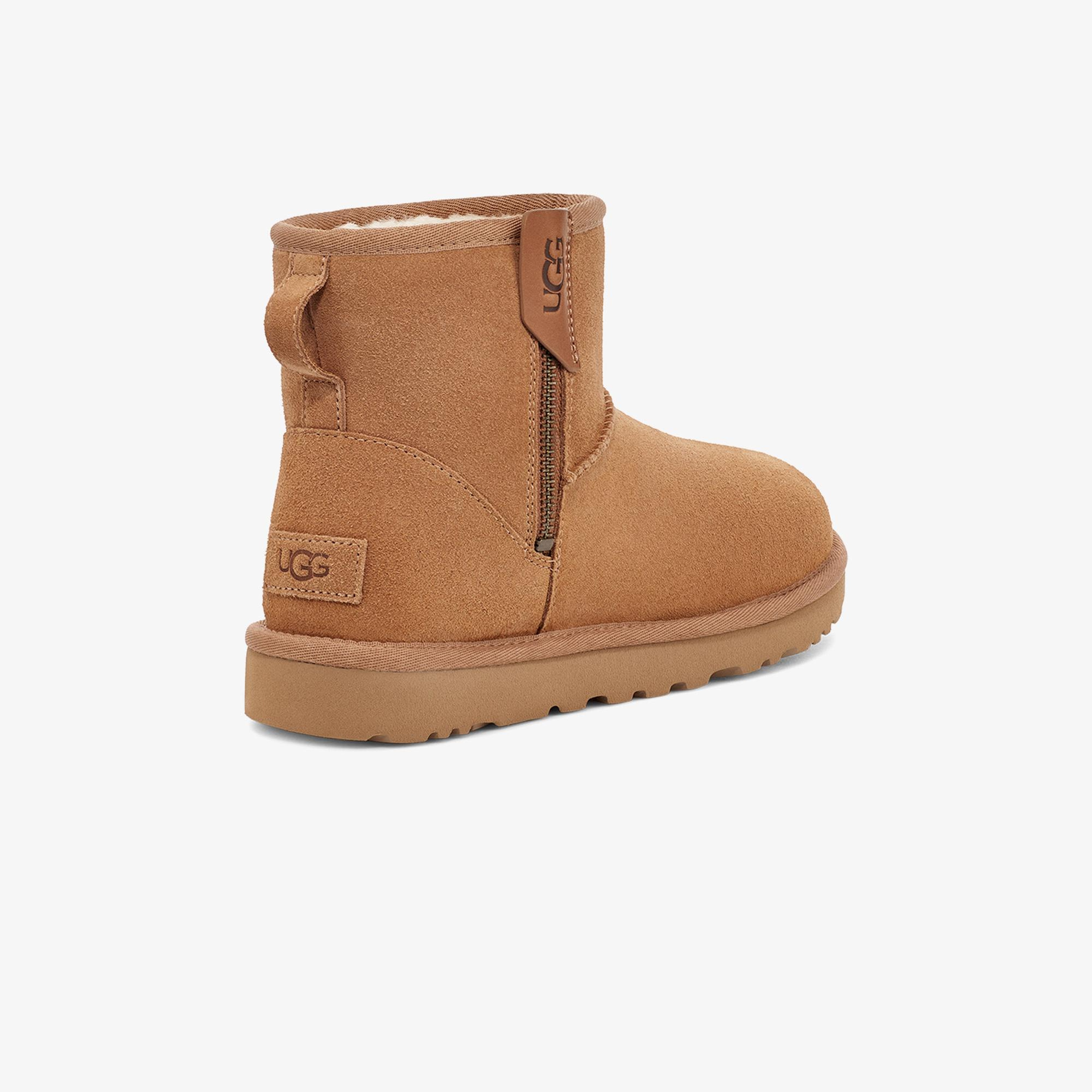 UGG Classic Mini Bailey Zip Kadın Kahverengi Bot
