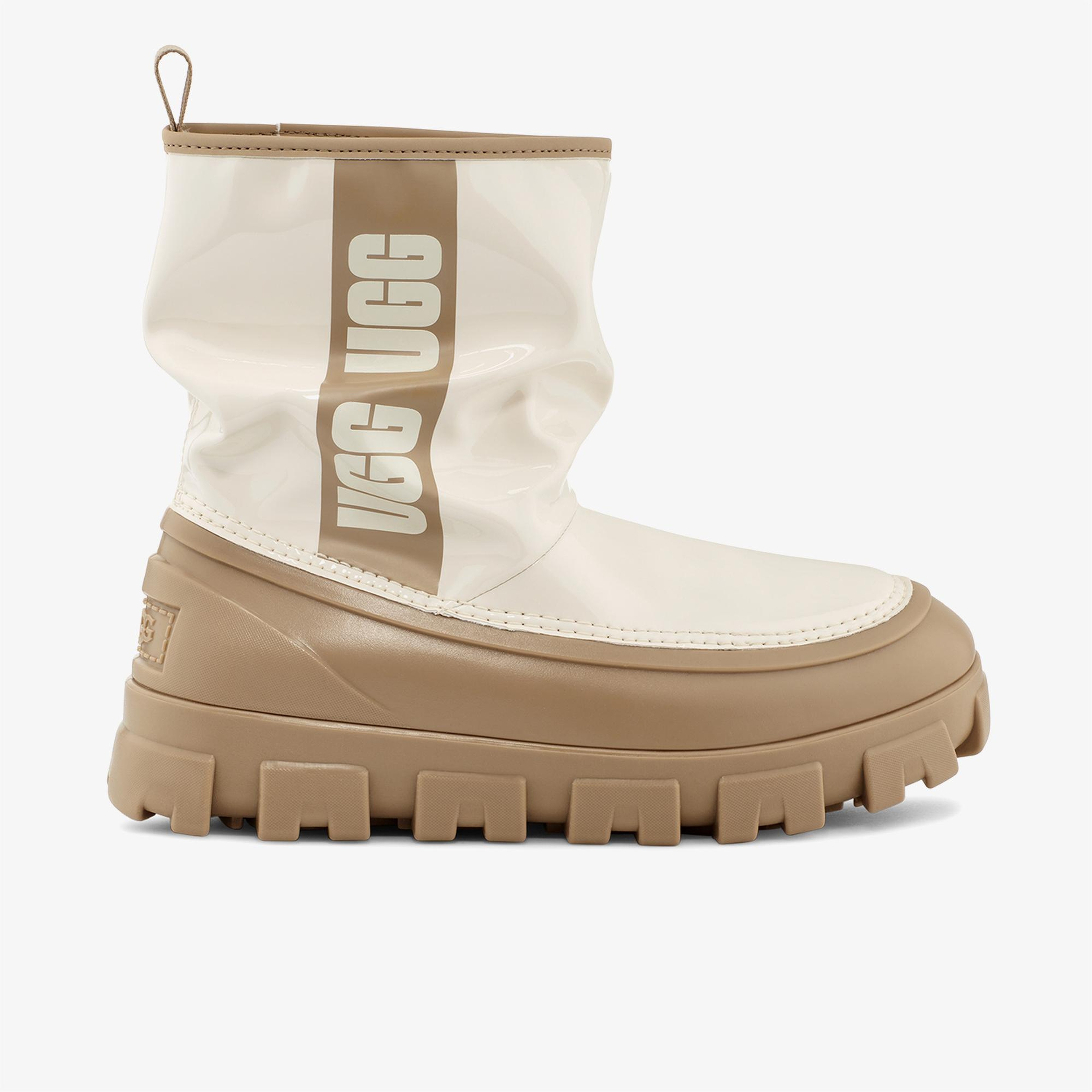 UGG Classic Brellah Mini Kadın Krem Rengi Bot