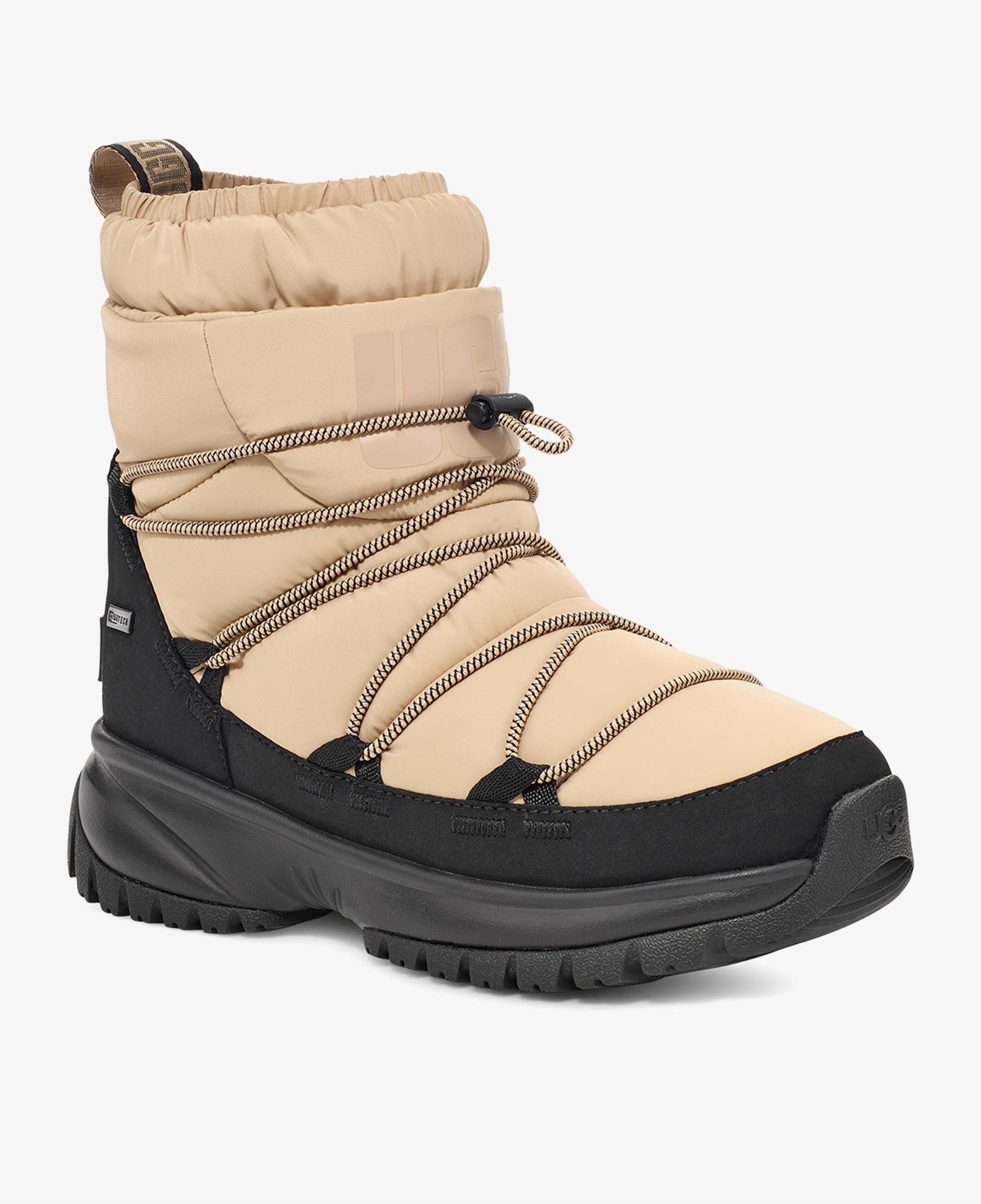 UGG Yose Puffer Mid Kadın Krem Rengi Bot