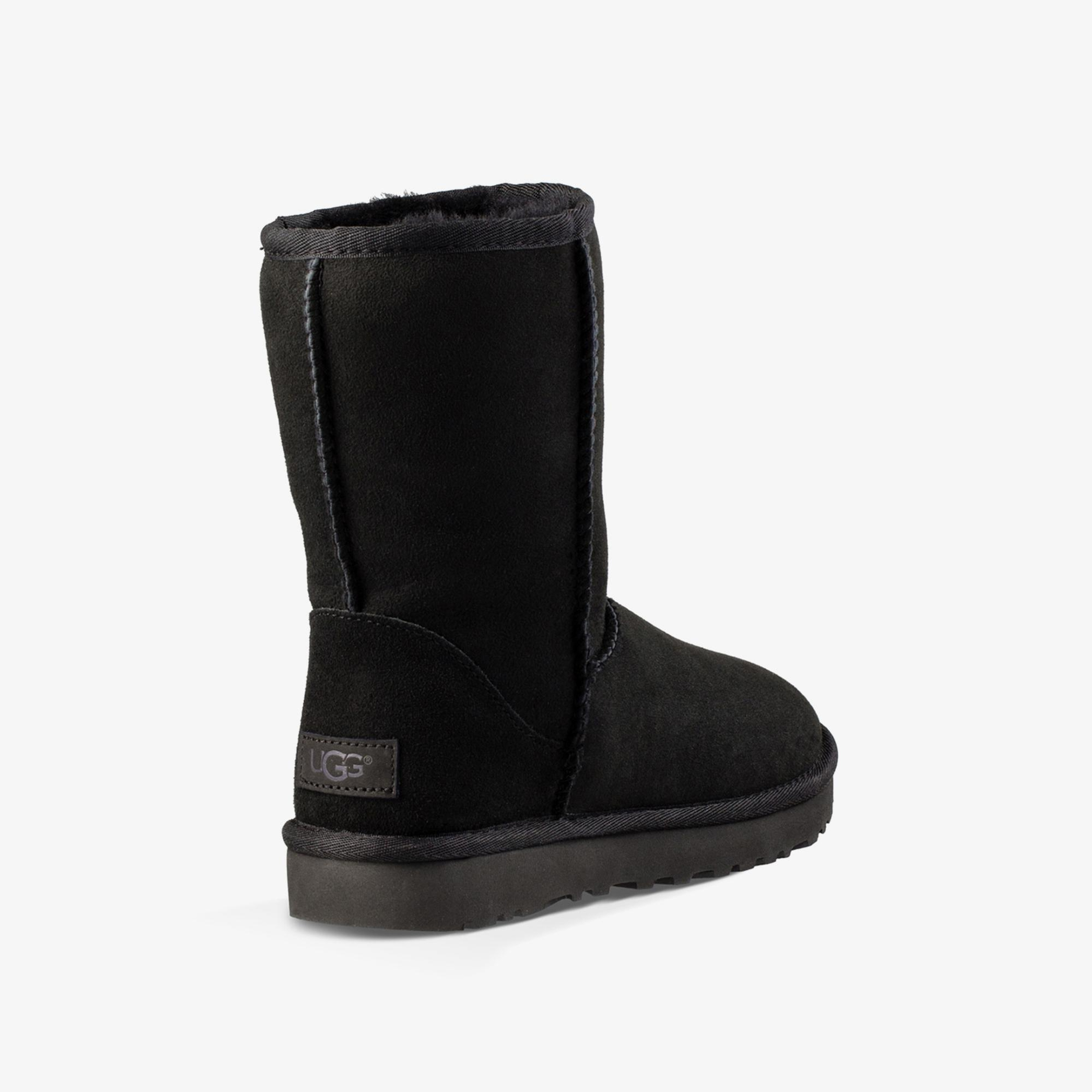 UGG Classic Short II Kadın Siyah Bot