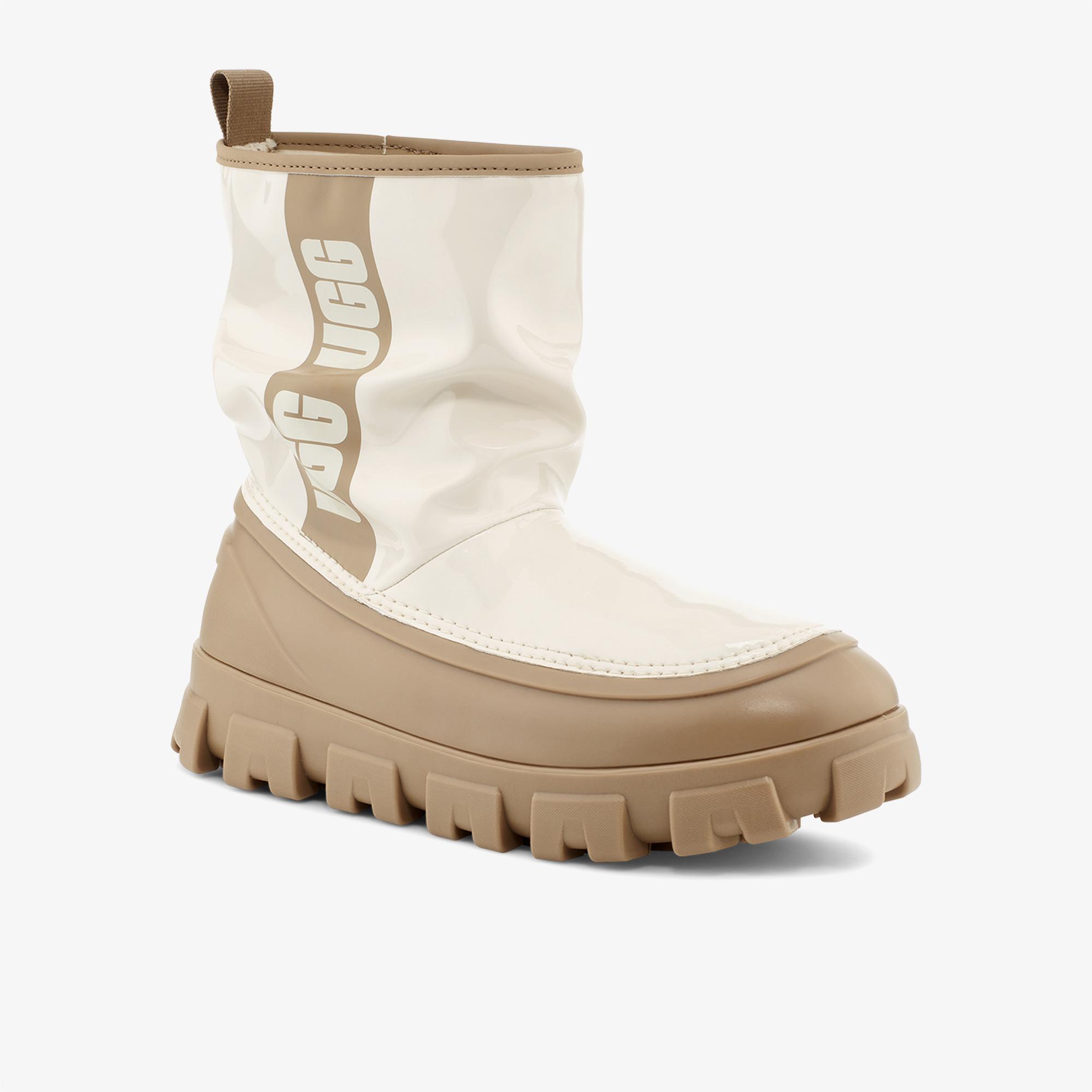 UGG Classic Brellah Mini Kadın Krem Rengi Bot