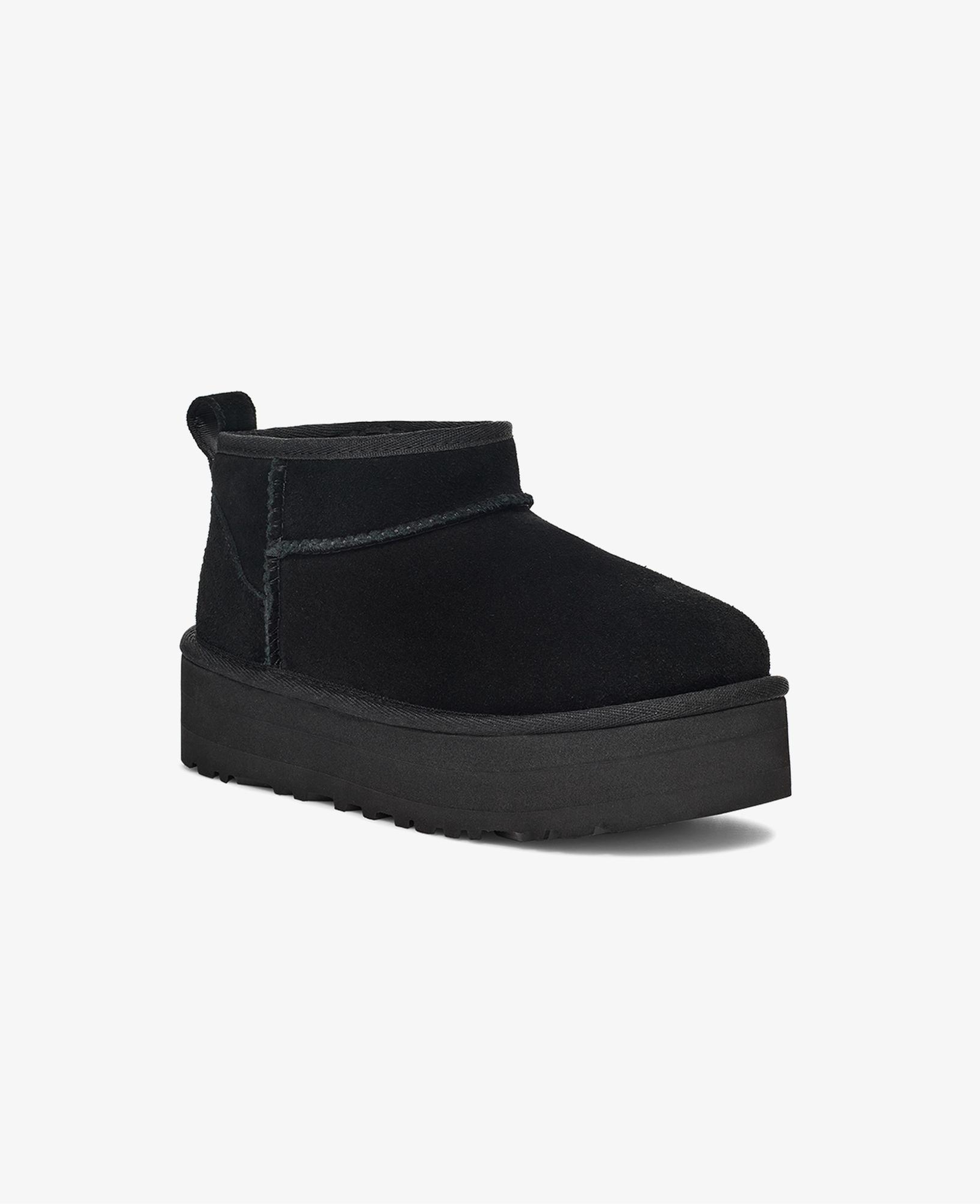 UGG Classic Ultra Mini Platform Çocuk Siyah Bot
