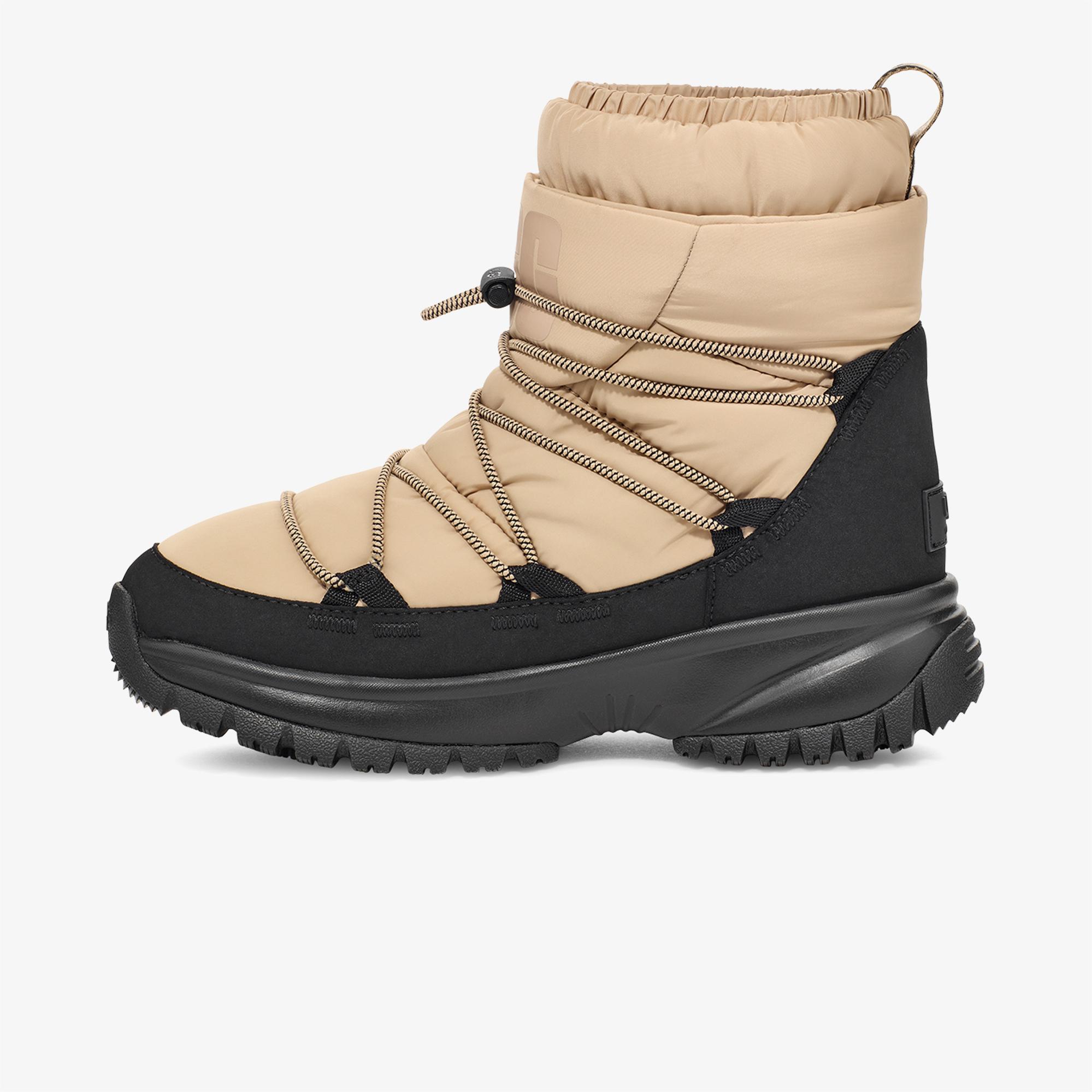 UGG Yose Puffer Mid Kadın Krem Rengi Bot