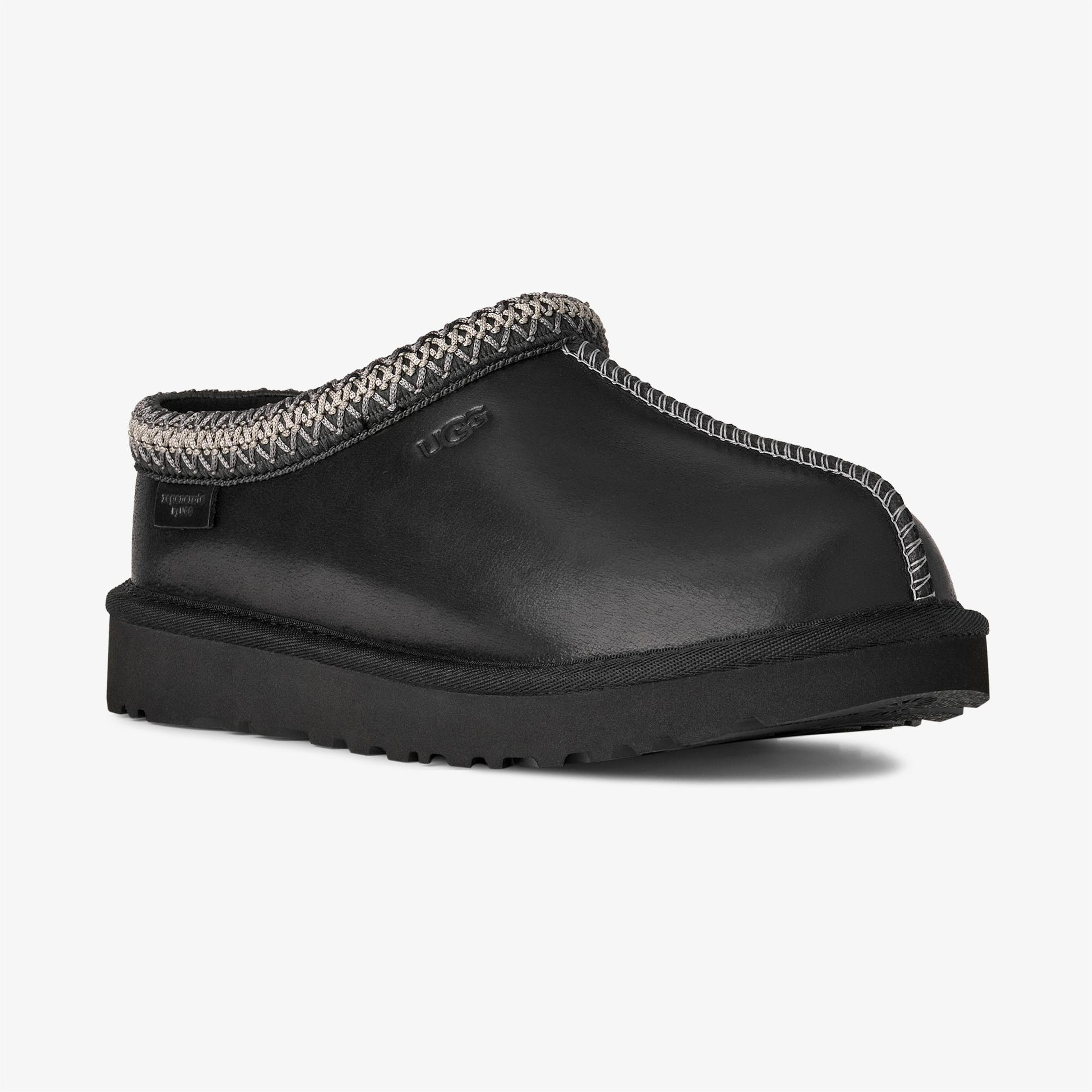 UGG Tasman Leather Regen Kadın Siyah Bot