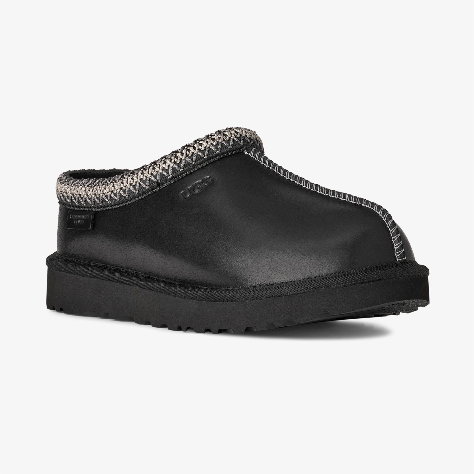 UGG Tasman Leather Regen Kadın Siyah Bot