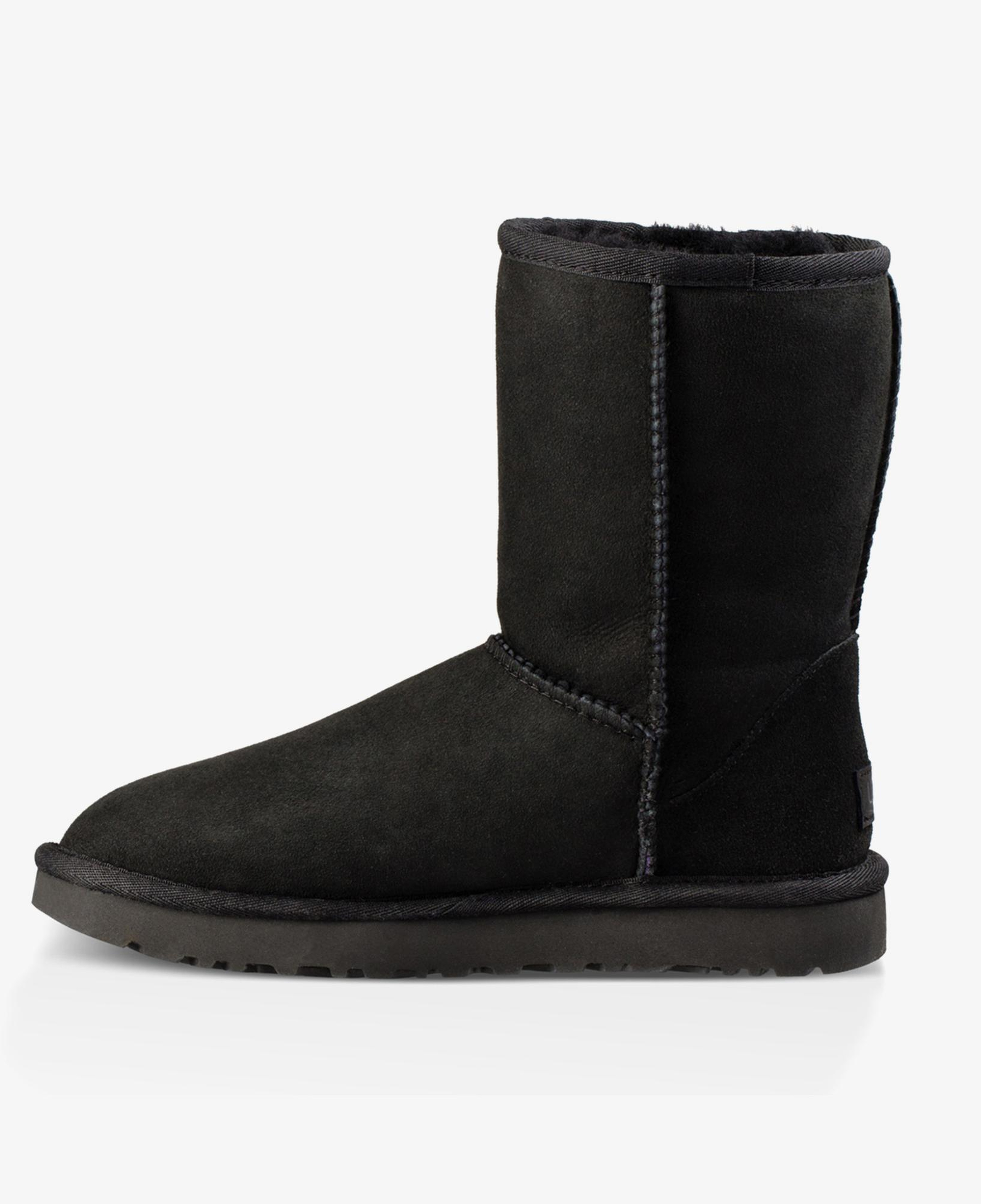 UGG Classic Short II Kadın Siyah Bot