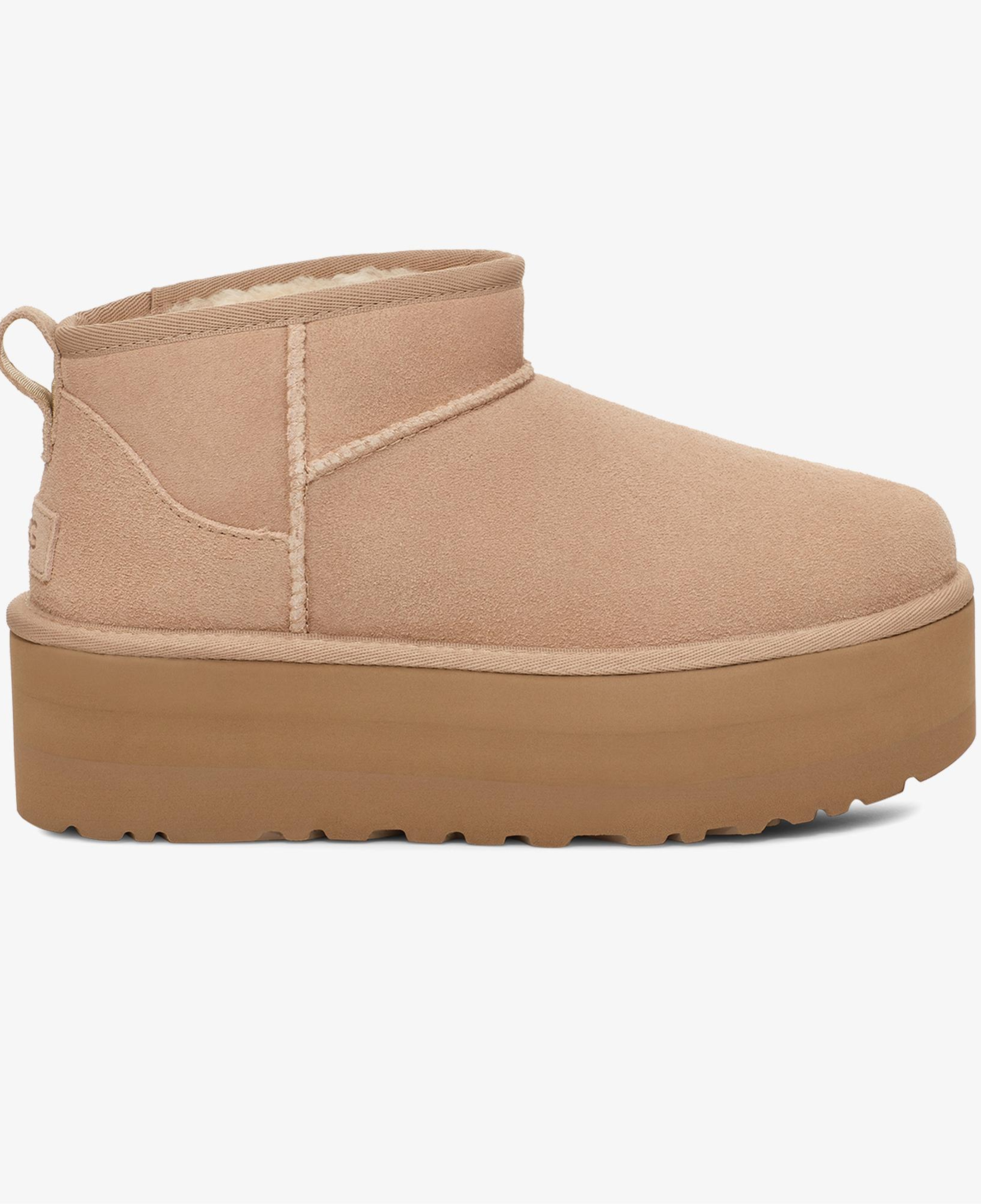 UGG Classic Ultra Mini Platform Kadın Kum Rengi Bot