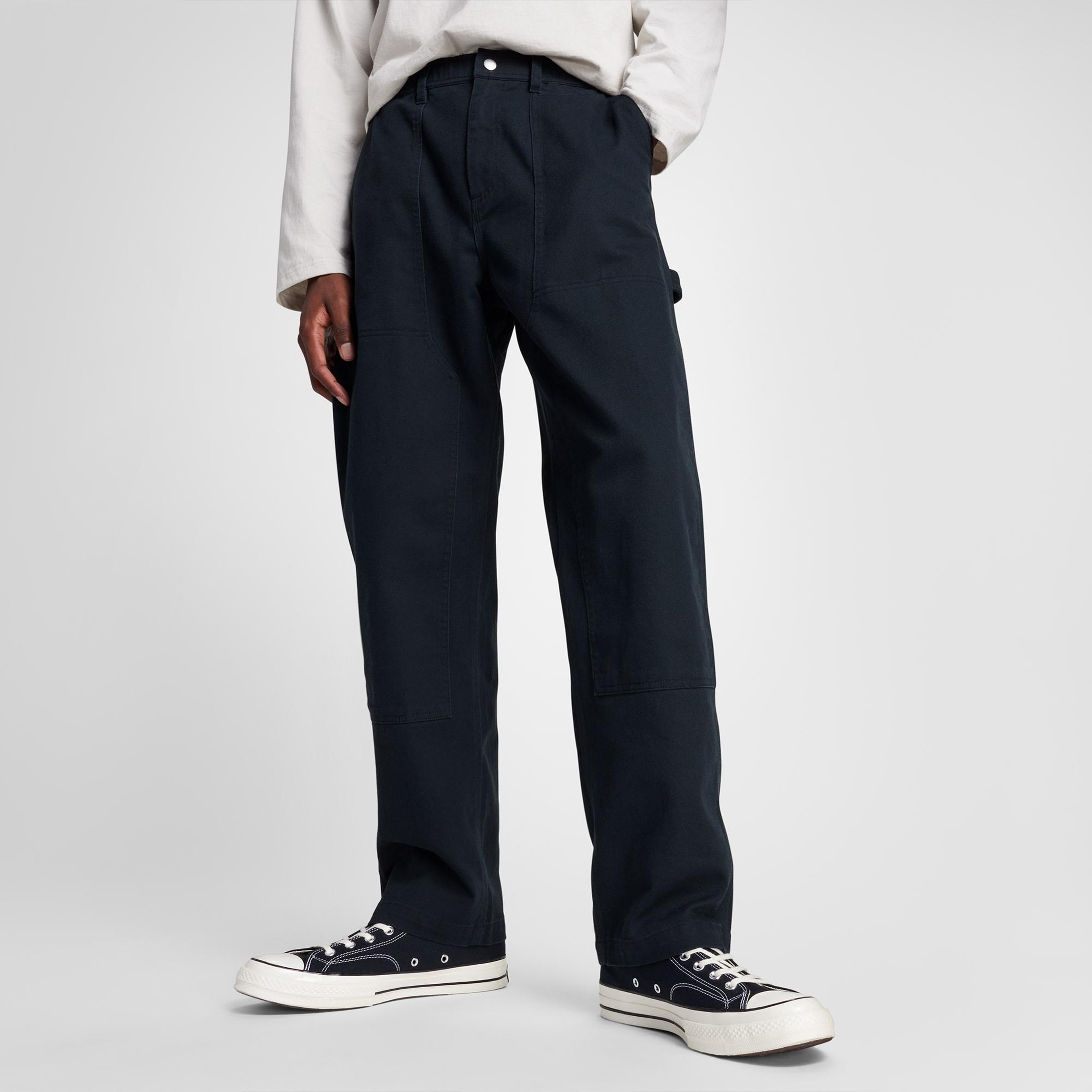 Converse Double Knee Harbor Erkek Siyah Pantolon