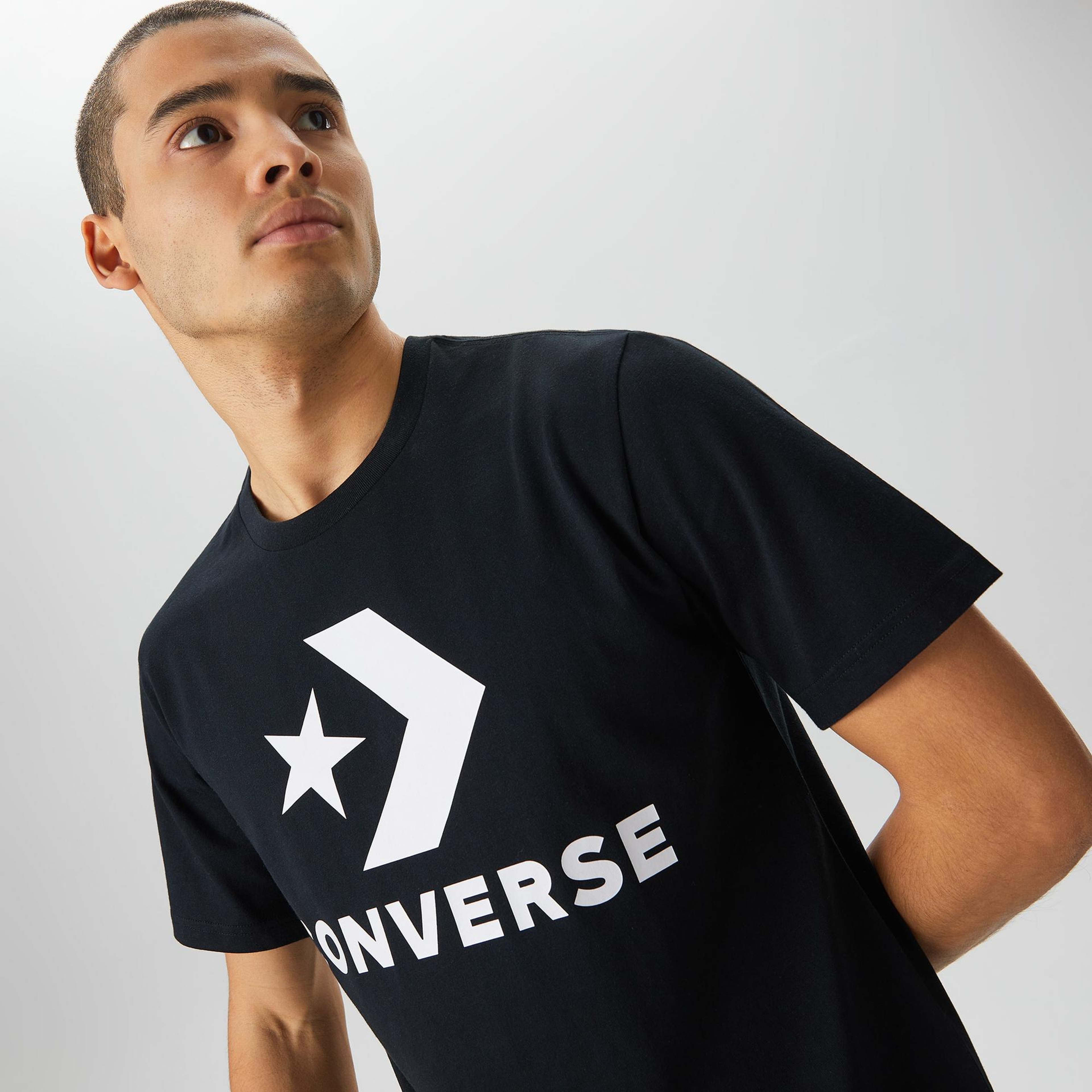 Converse Go-To Unisex Siyah T-Shirt