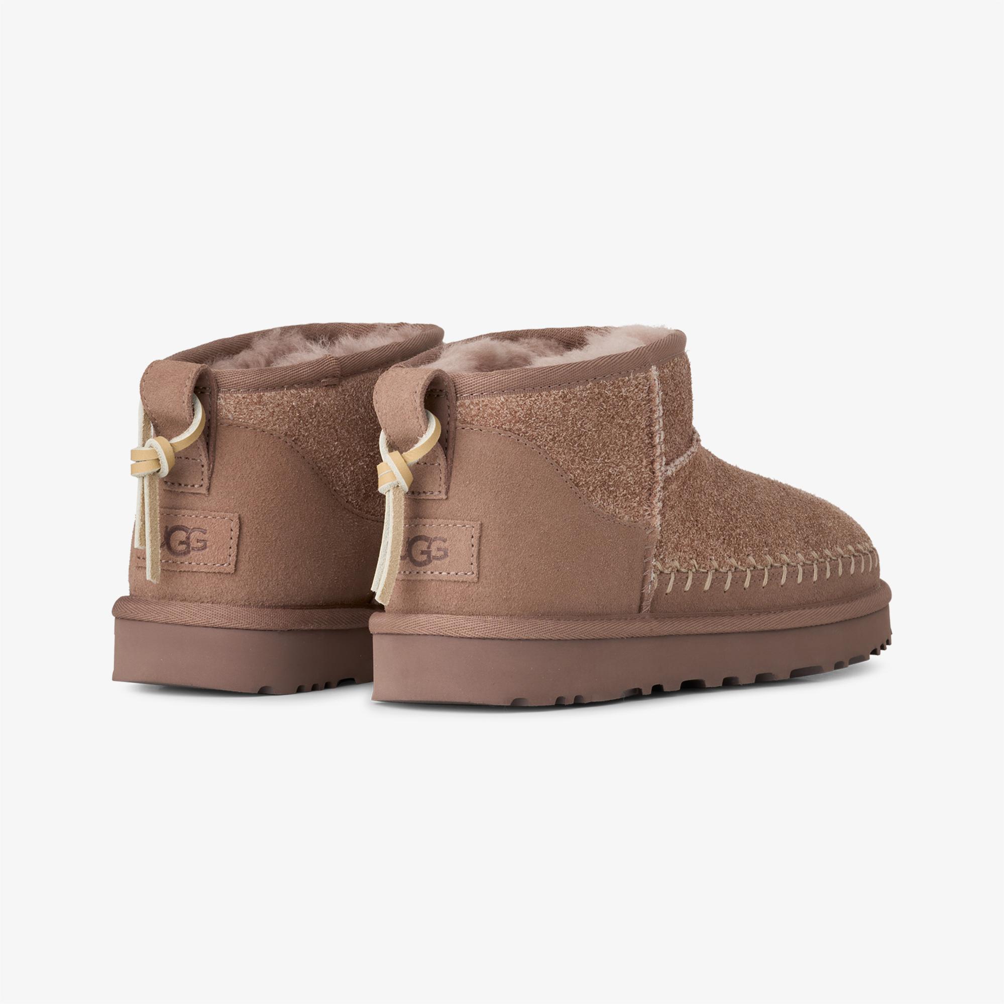UGG Classic Ultra Mini Biarritz Kadın Kahverengi Bot