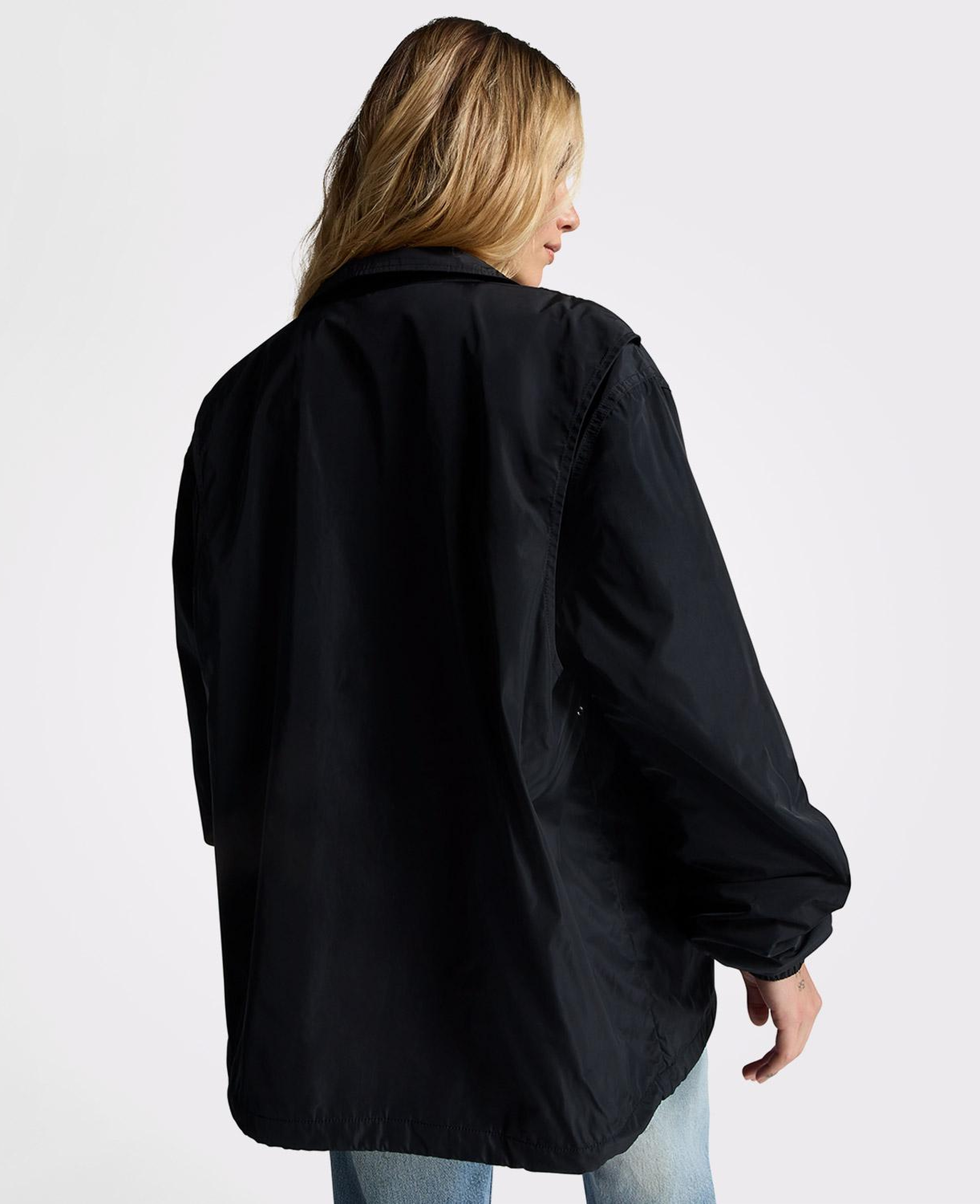 Converse Go-To Unisex Siyah Yağmurluk