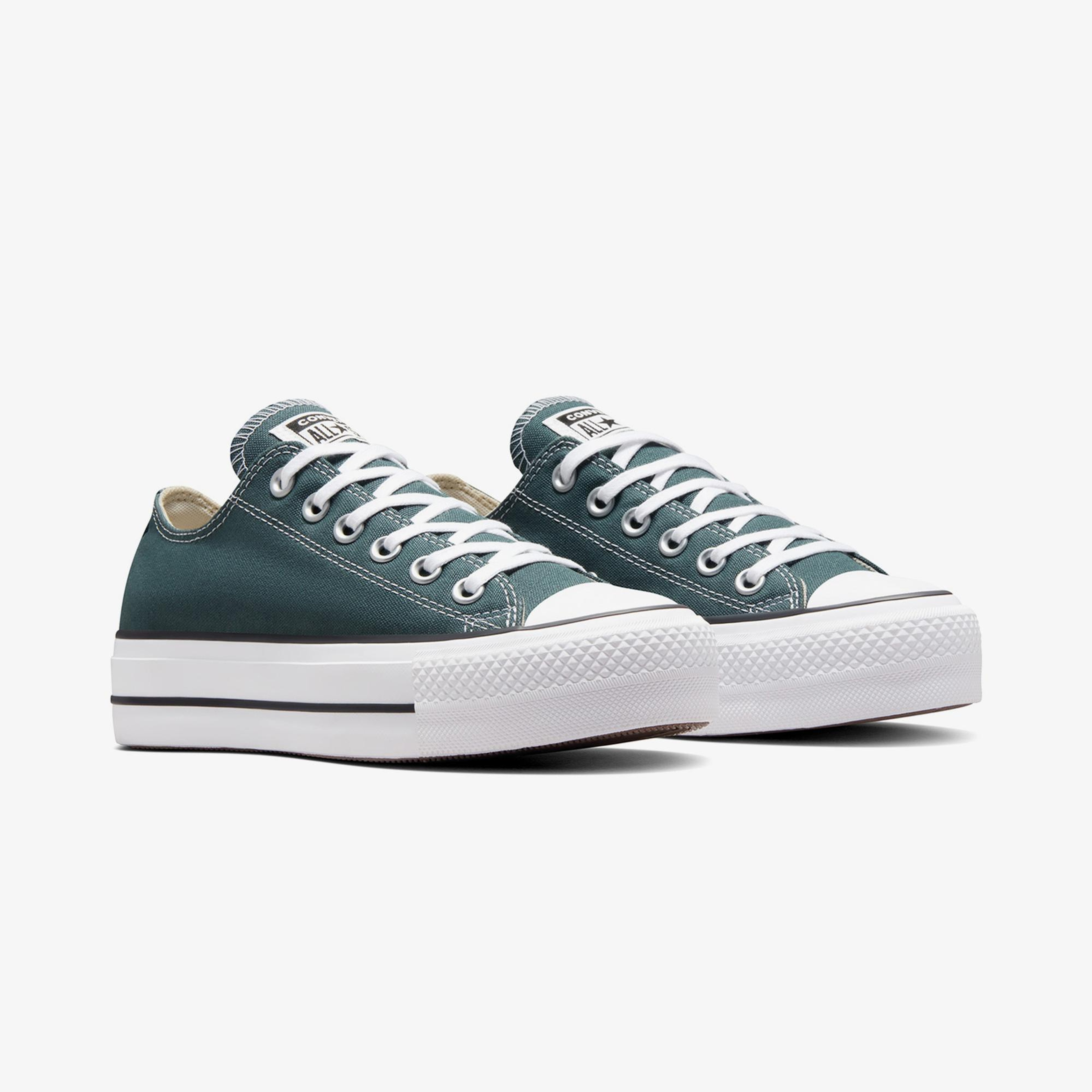 Converse Chuck Taylor All Star Lift Kadın Yeşil Platform Sneaker
