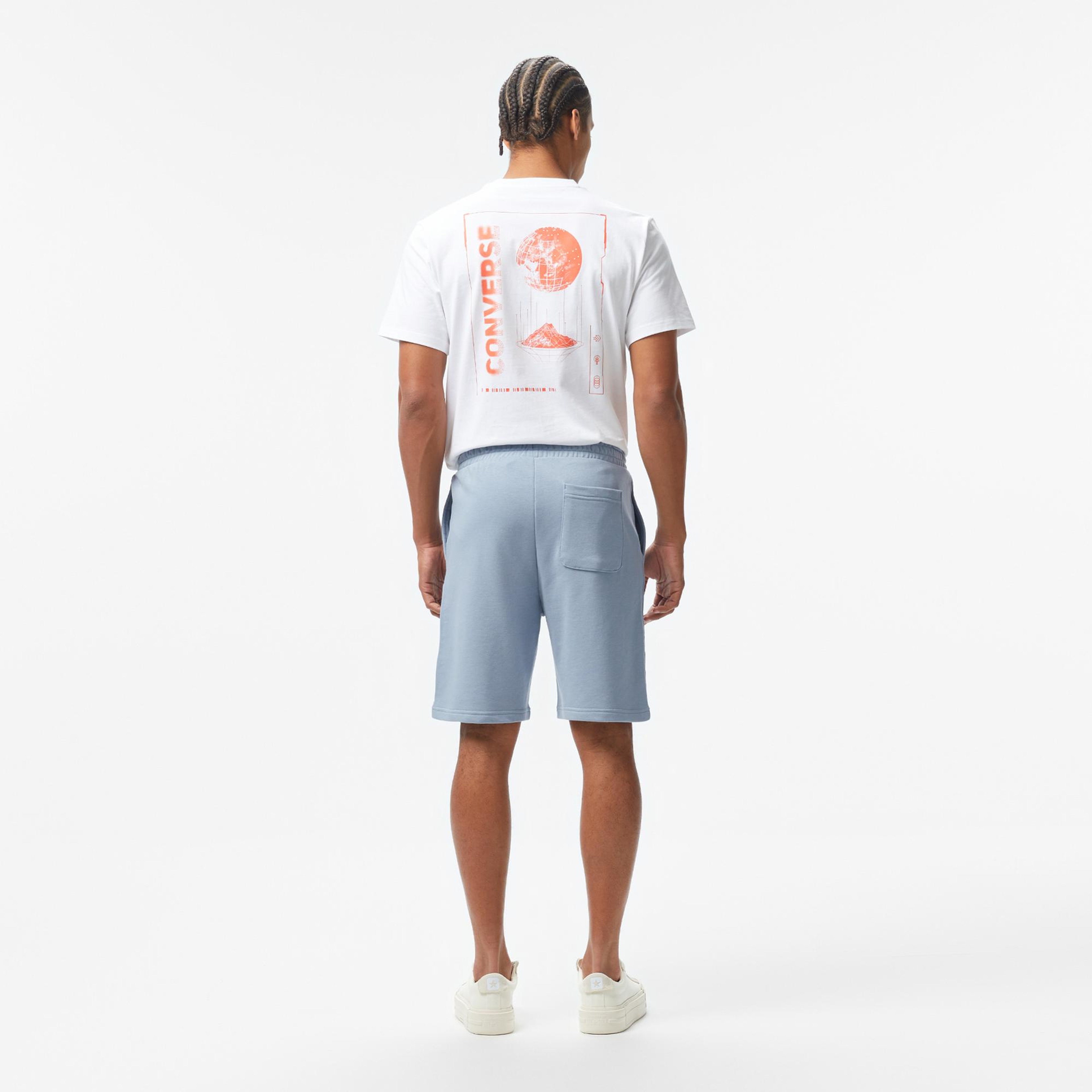 Converse Go-To Unisex Chuck Taylor Mavi Şort