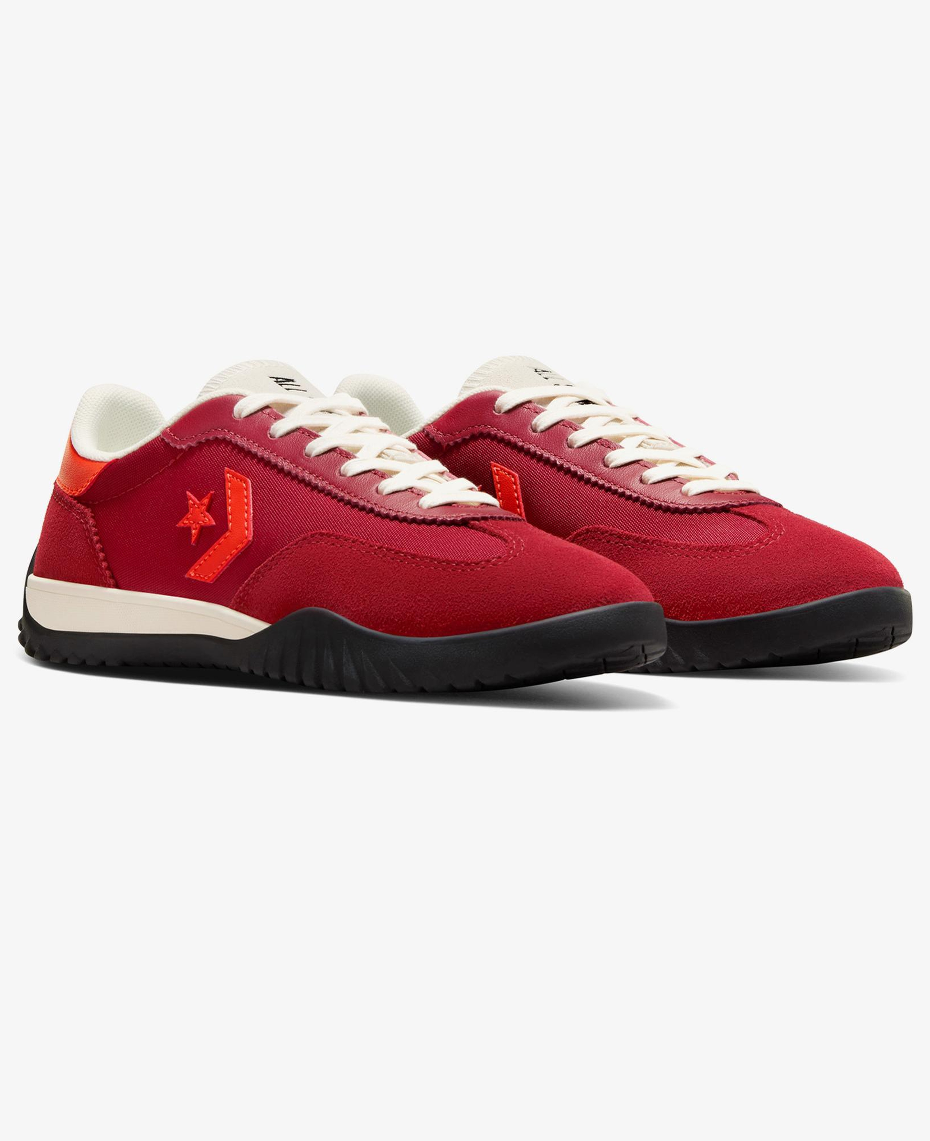 Converse Run Star Trainer Unisex Kırmızı Deri Sneaker
