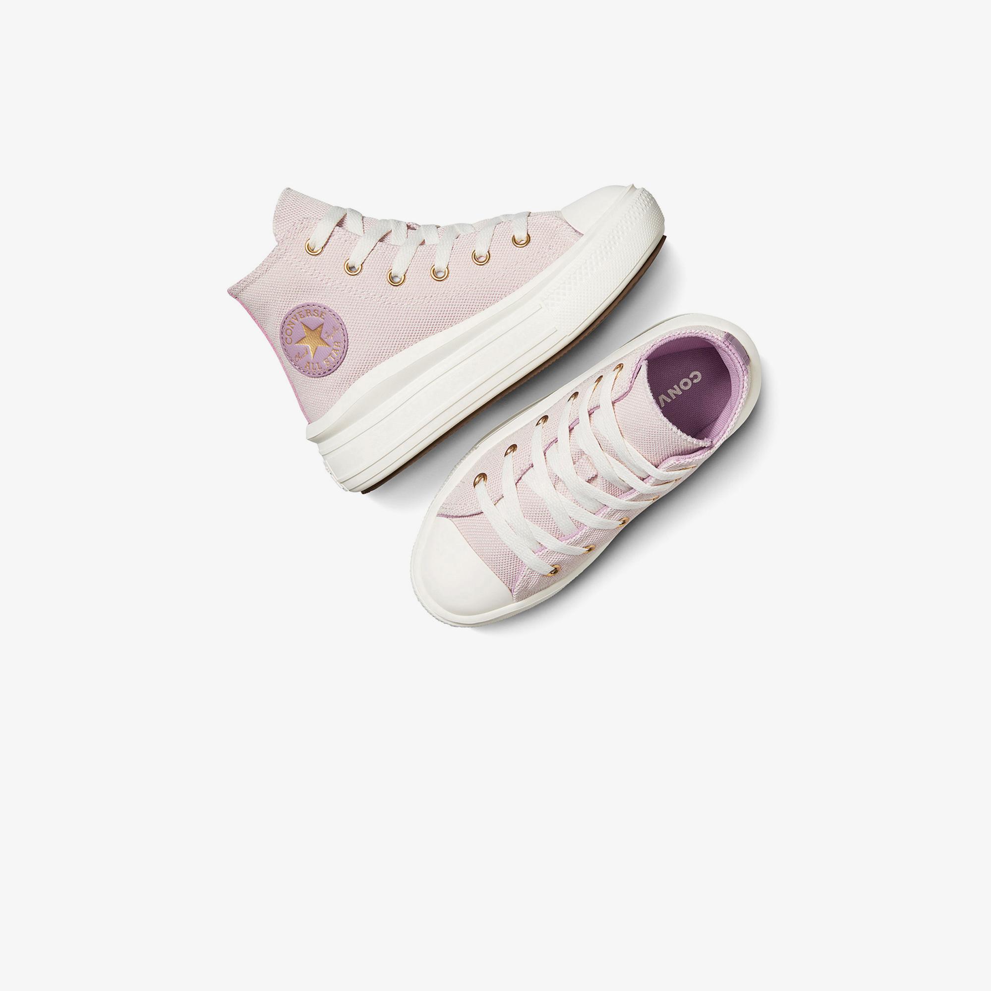 Converse Chuck Taylor All Star Move Platform Çocuk Pembe Platform Sneaker