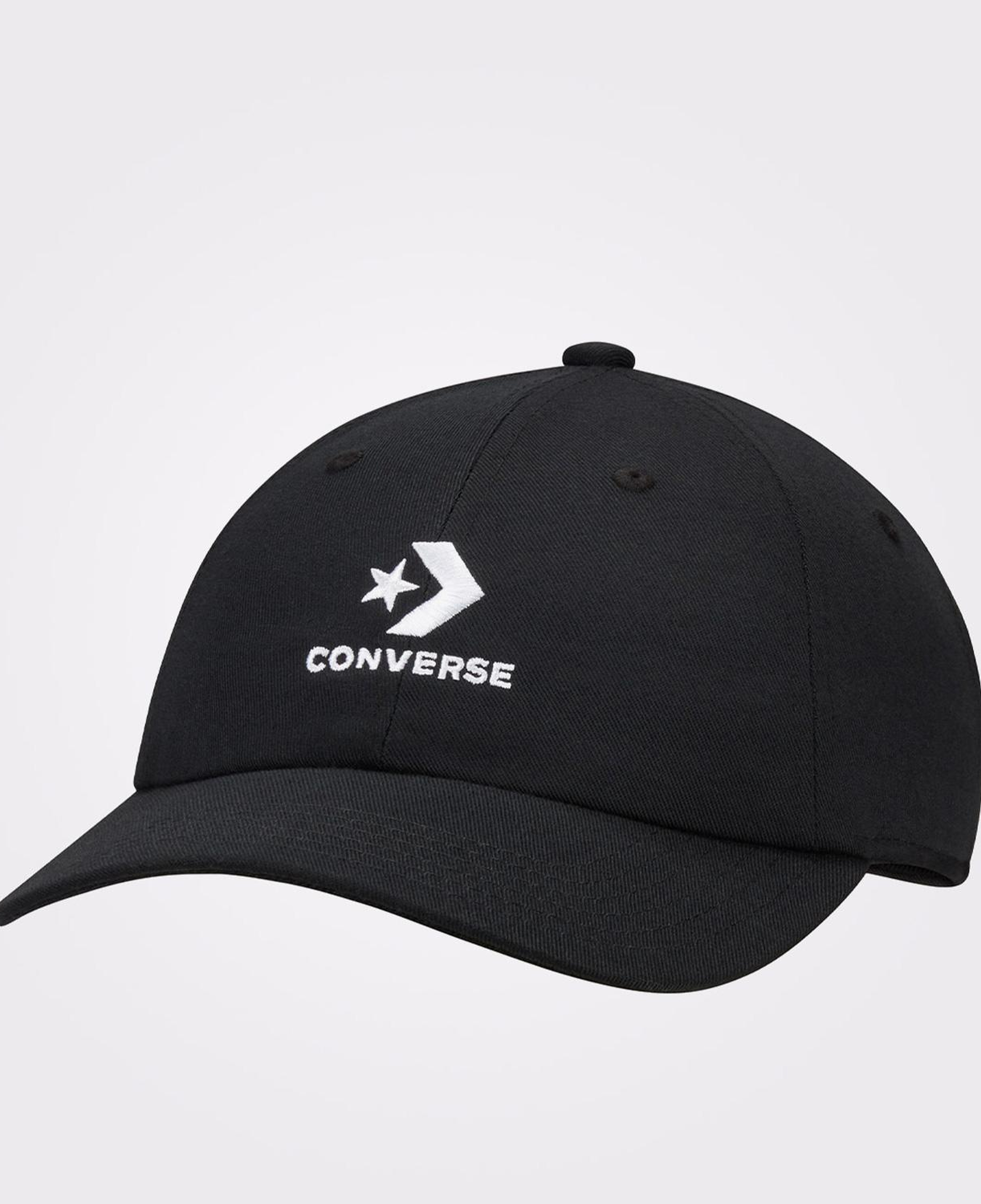 Converse Logo Lock-Up Unisex Siyah Şapka