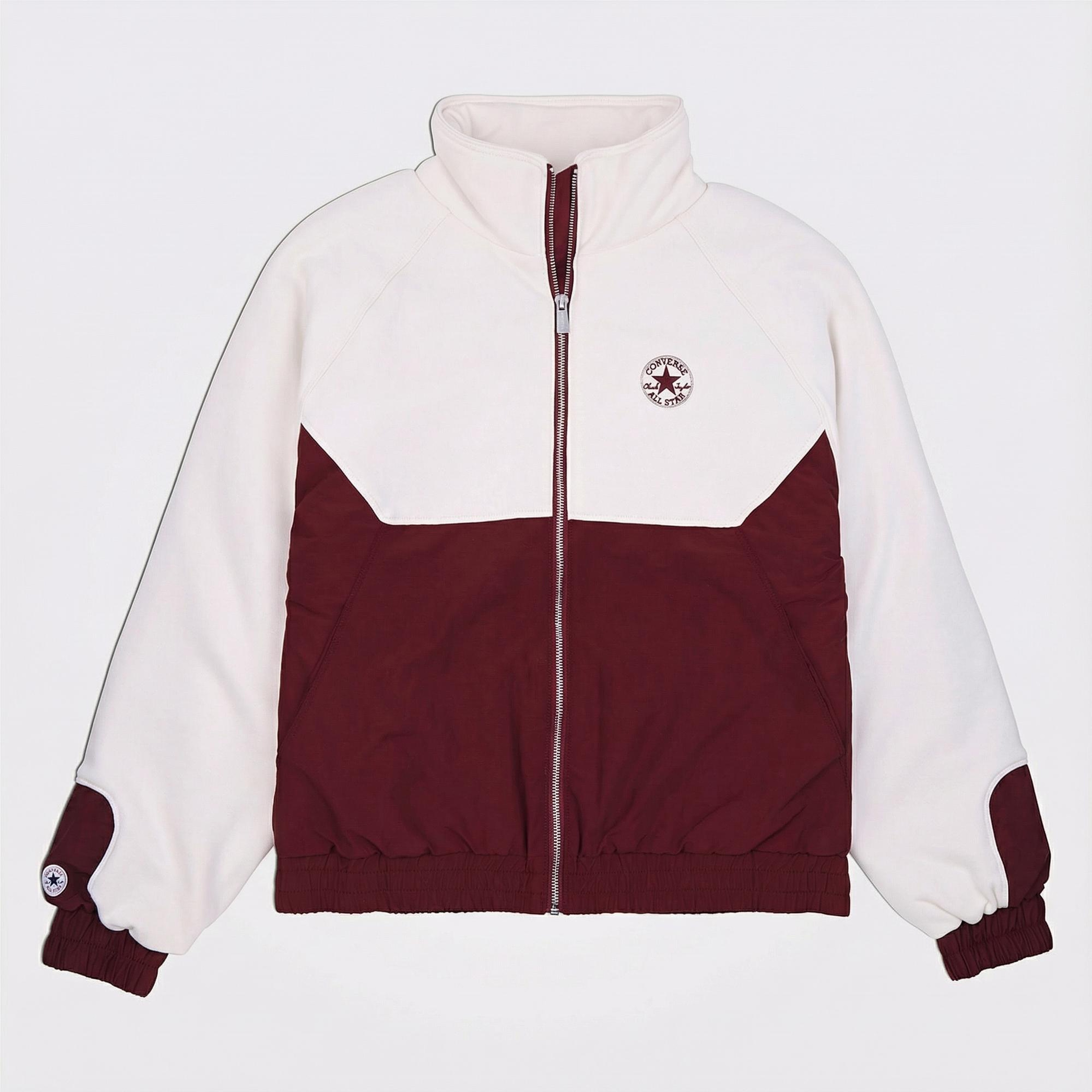 Converse Star Sprinter Kadın Renk Bloklu Beyaz Ceket