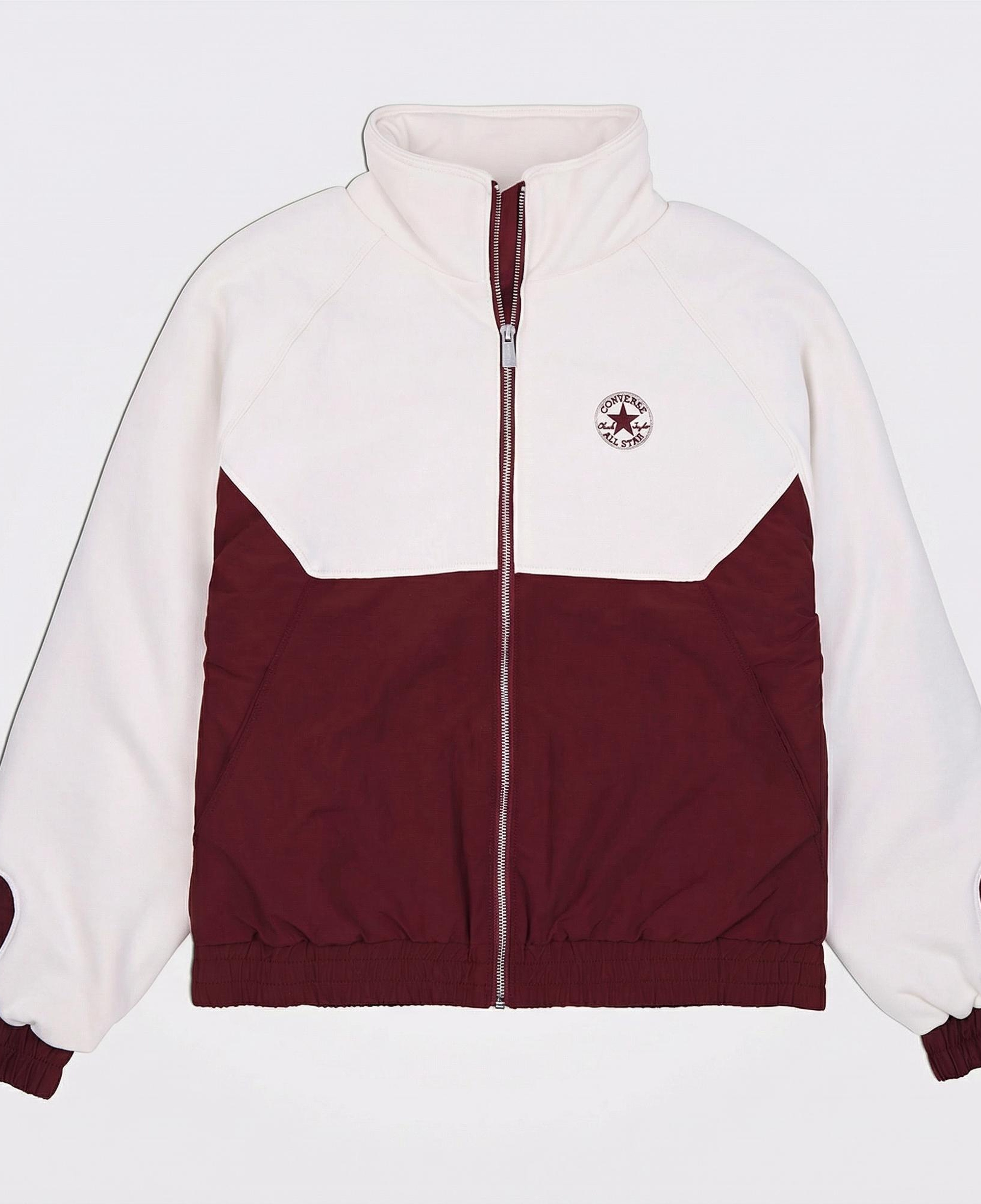 Converse Star Sprinter Kadın Renk Bloklu Beyaz Ceket