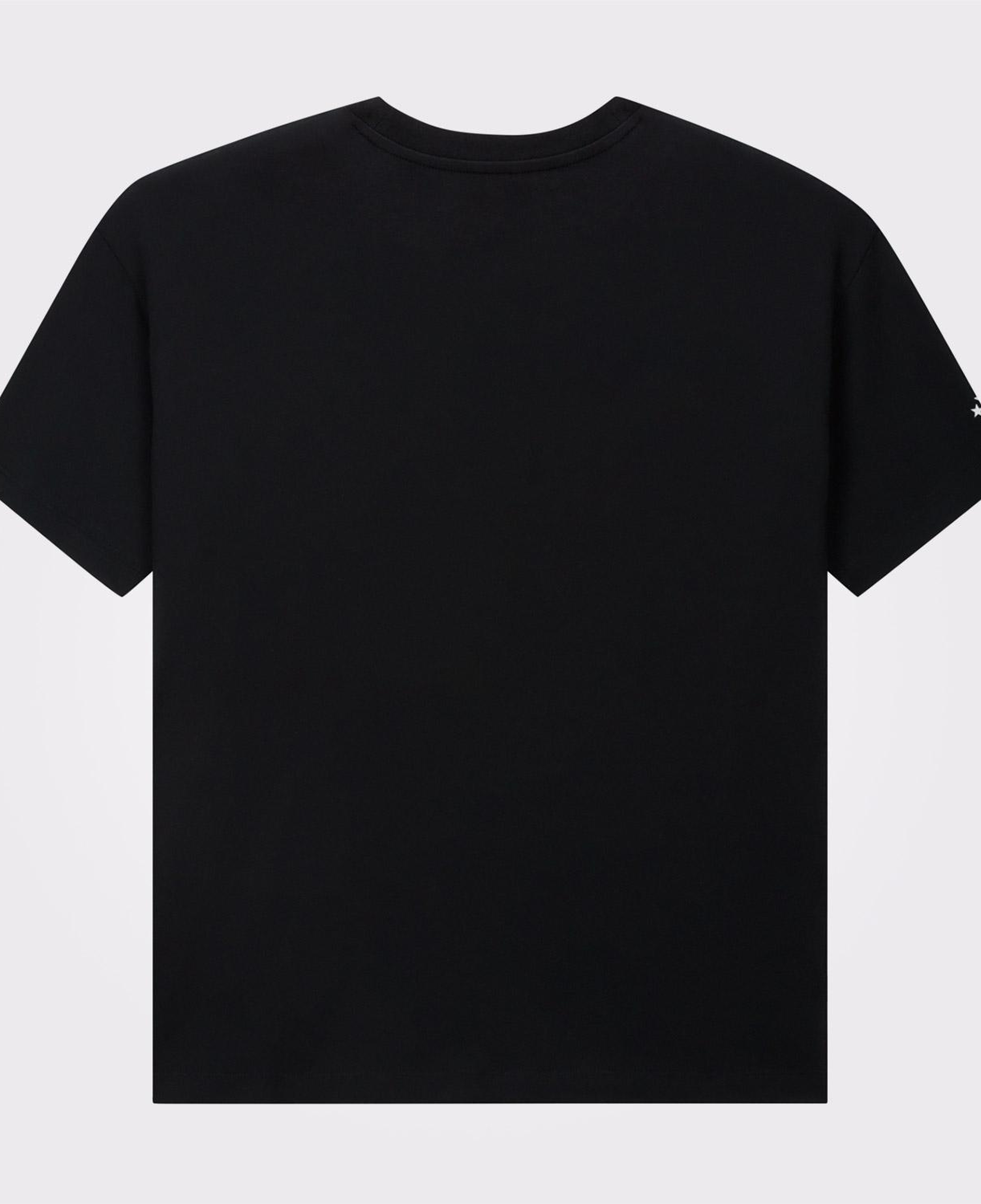 Converse Kadın Baskılı Siyah T-Shirt