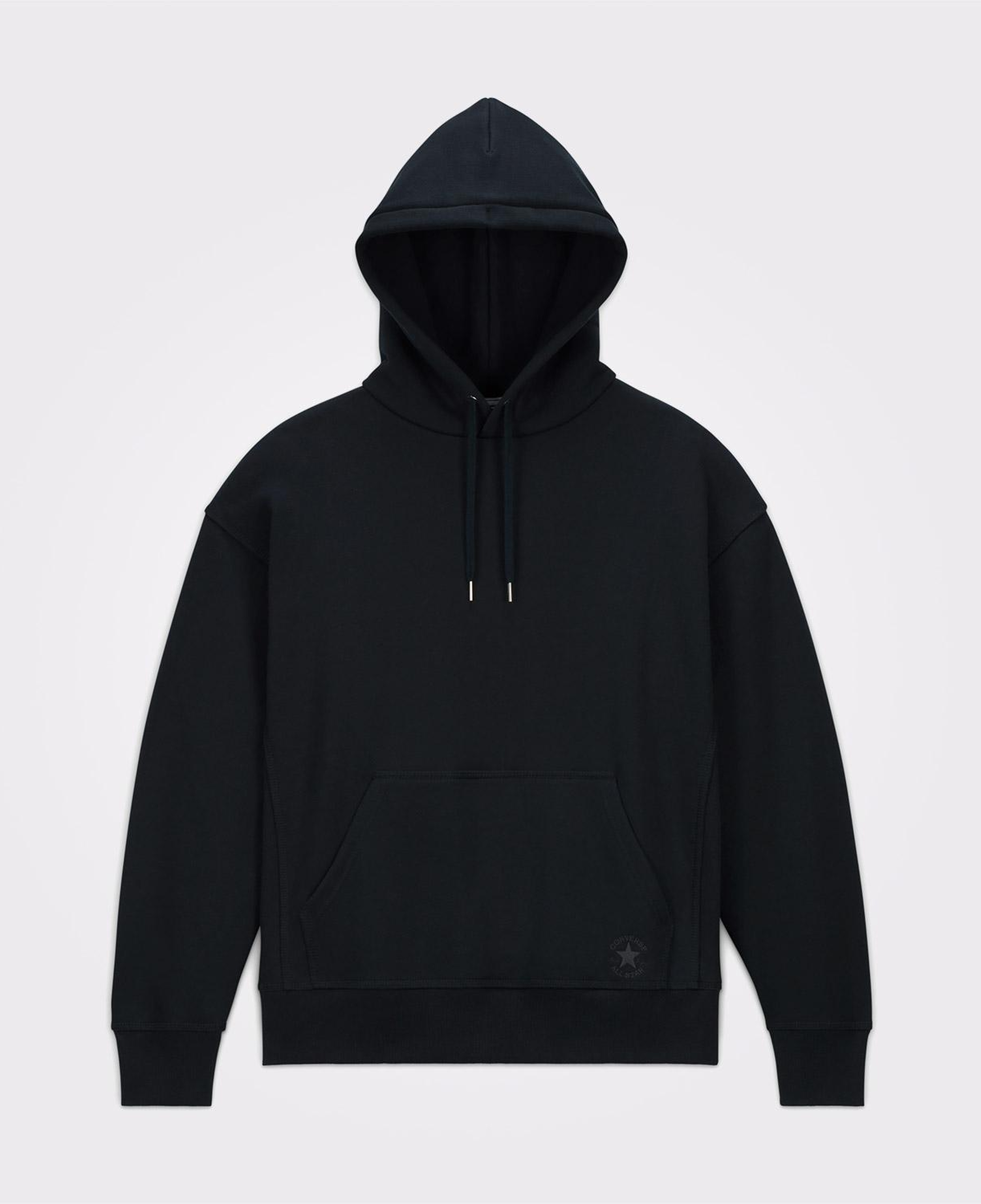 Converse Unisex Loose Fit Siyah Hoodie