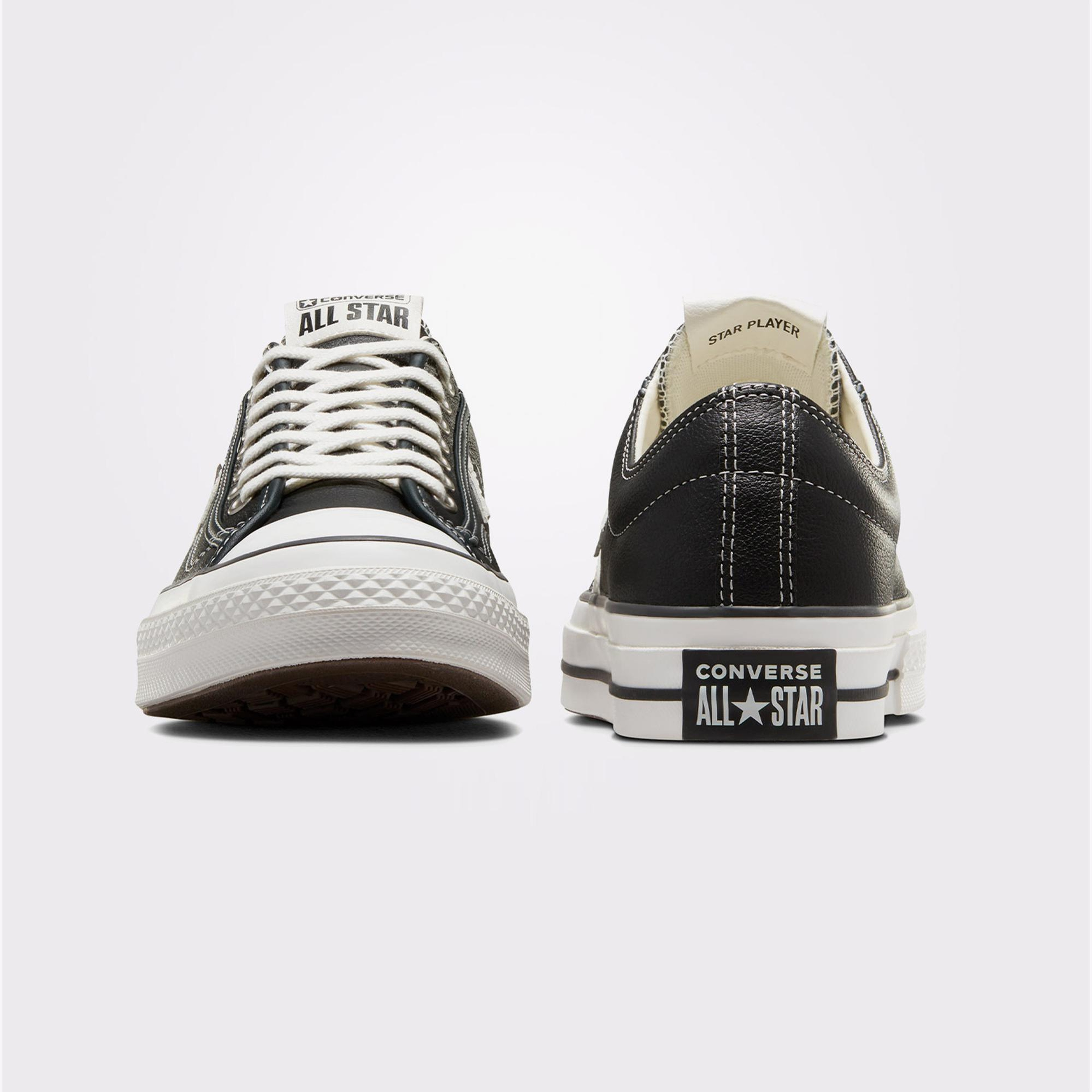 Converse Star Player 76 Fall Unisex Siyah Deri Sneaker