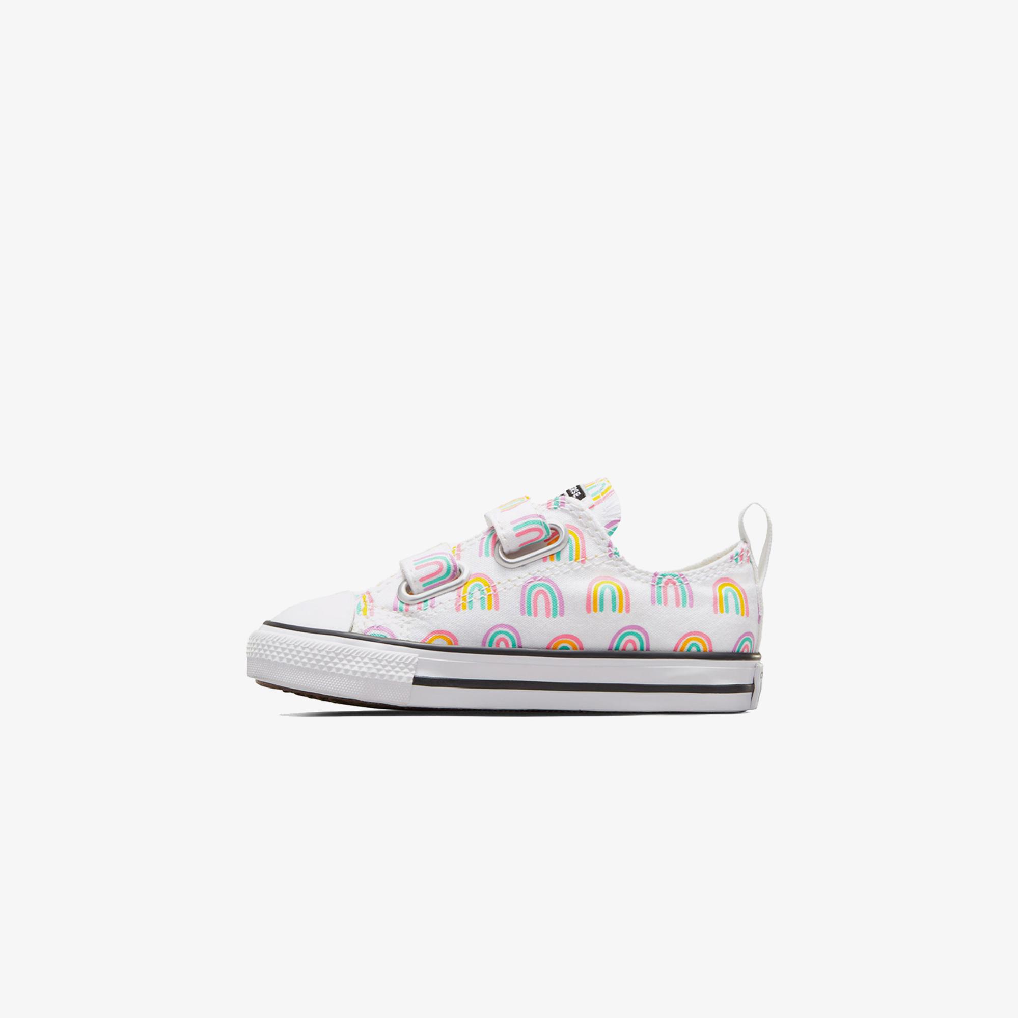 Converse Chuck Taylor All Star Rainbows Çocuk Beyaz Sneaker