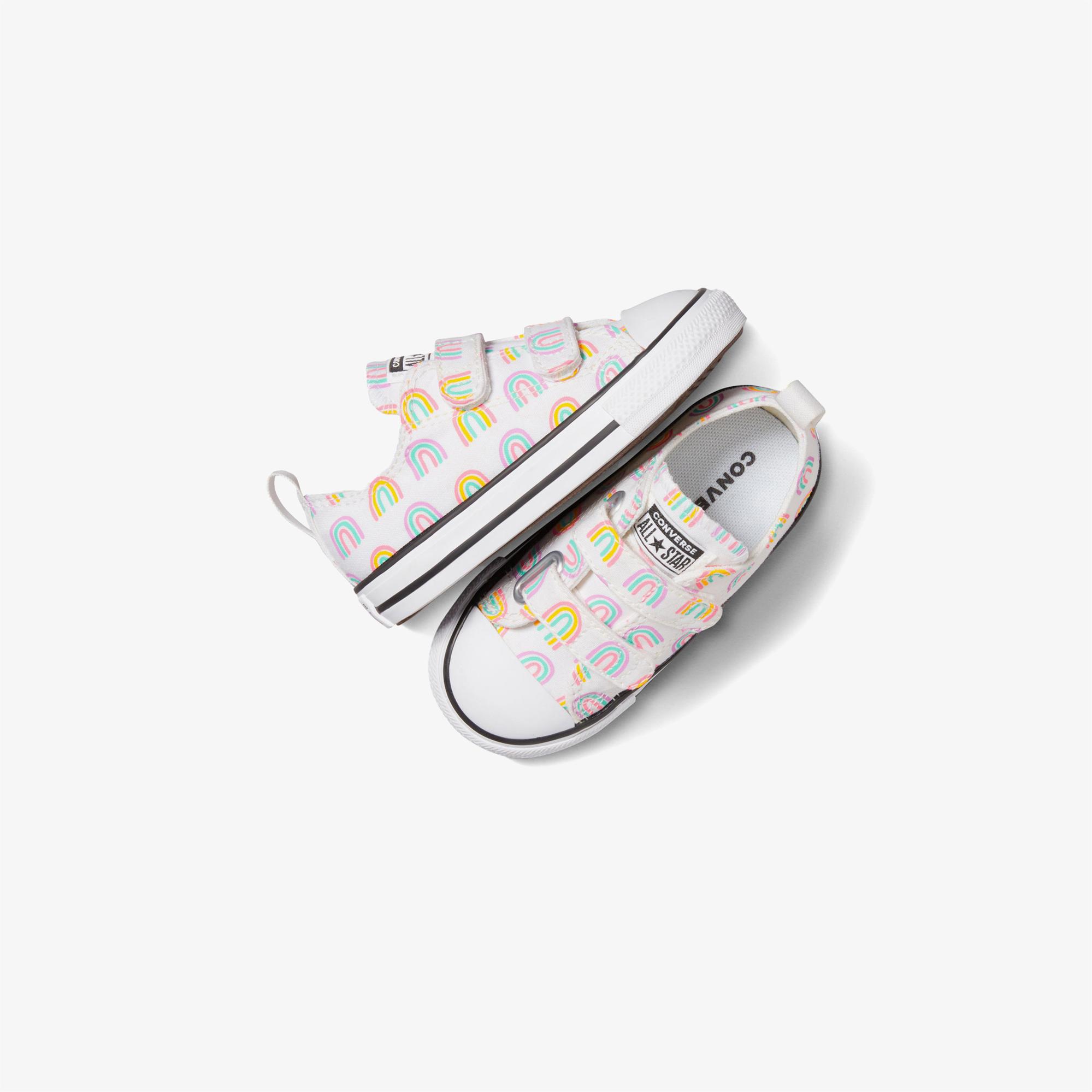 Converse Chuck Taylor All Star Rainbows Çocuk Beyaz Sneaker