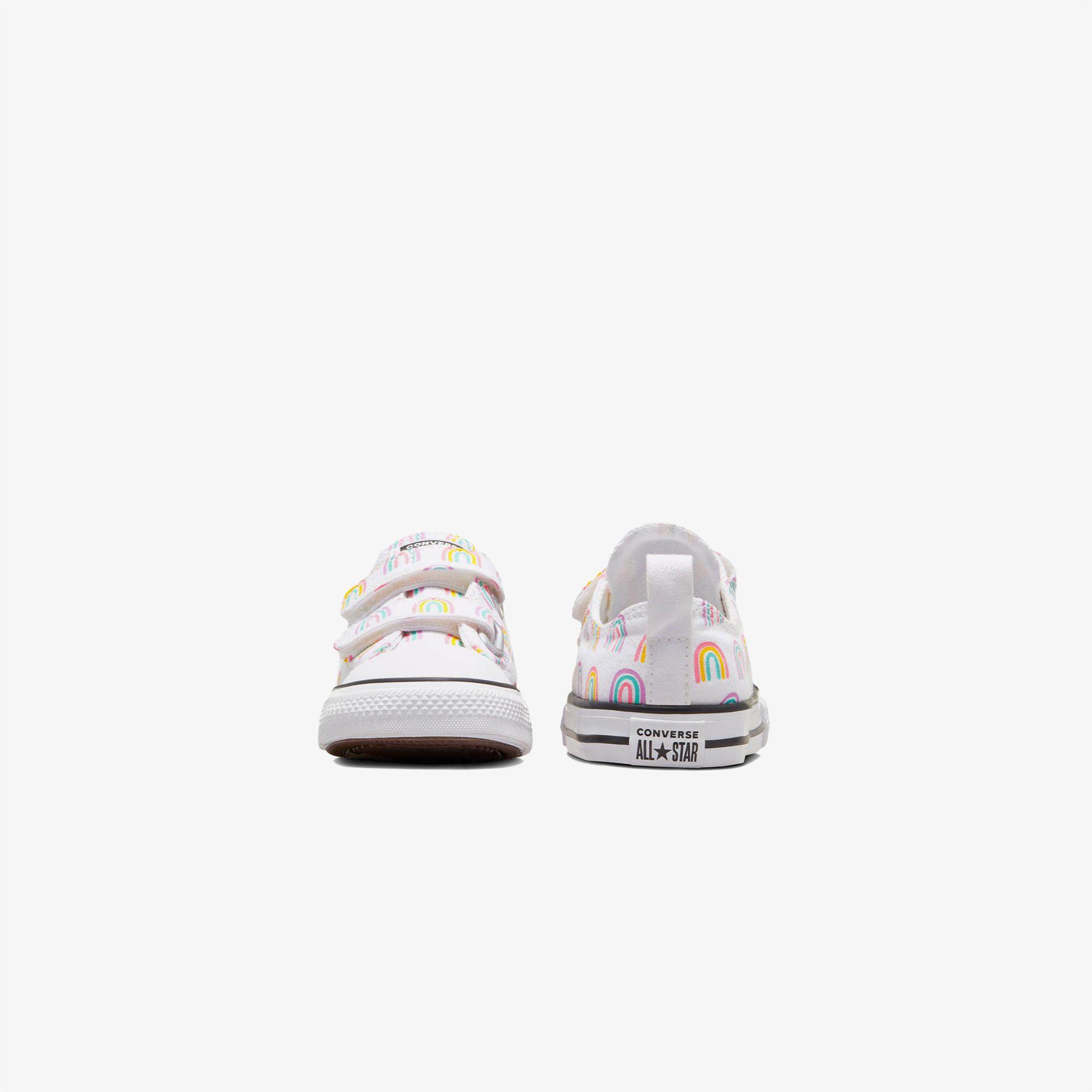 Converse Chuck Taylor All Star Rainbows Çocuk Beyaz Sneaker
