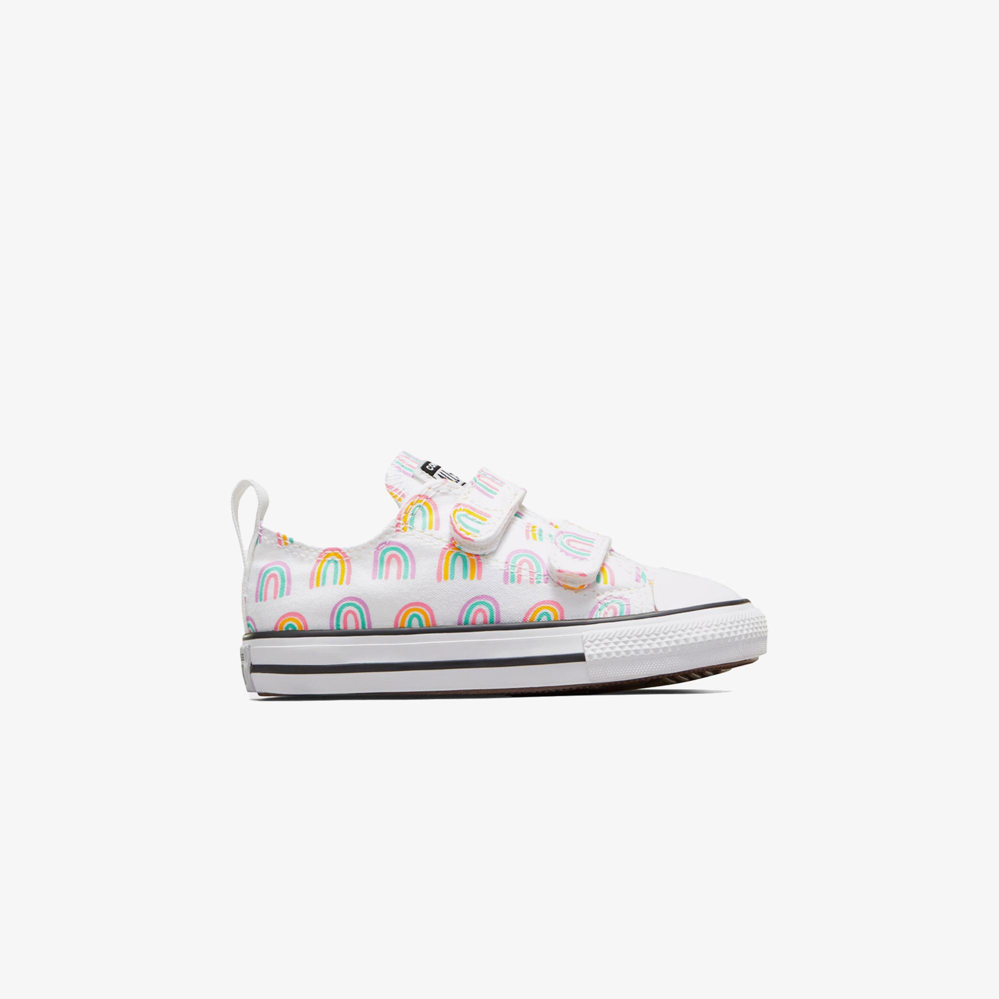 Converse Chuck Taylor All Star Rainbows Çocuk Beyaz Sneaker