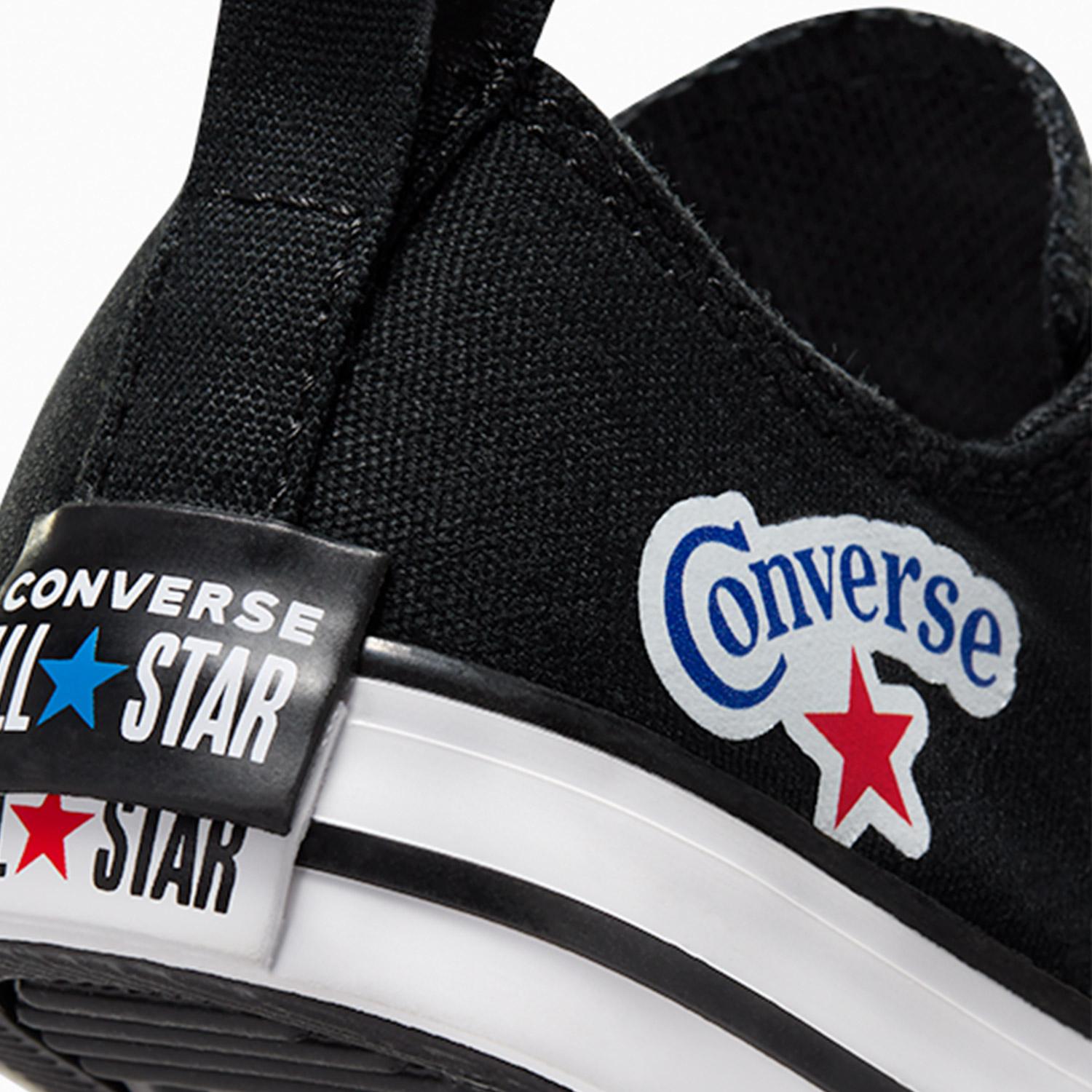 Converse Chuck Taylor All Star Easy On Sticker Stash Çocuk Siyah Sneaker