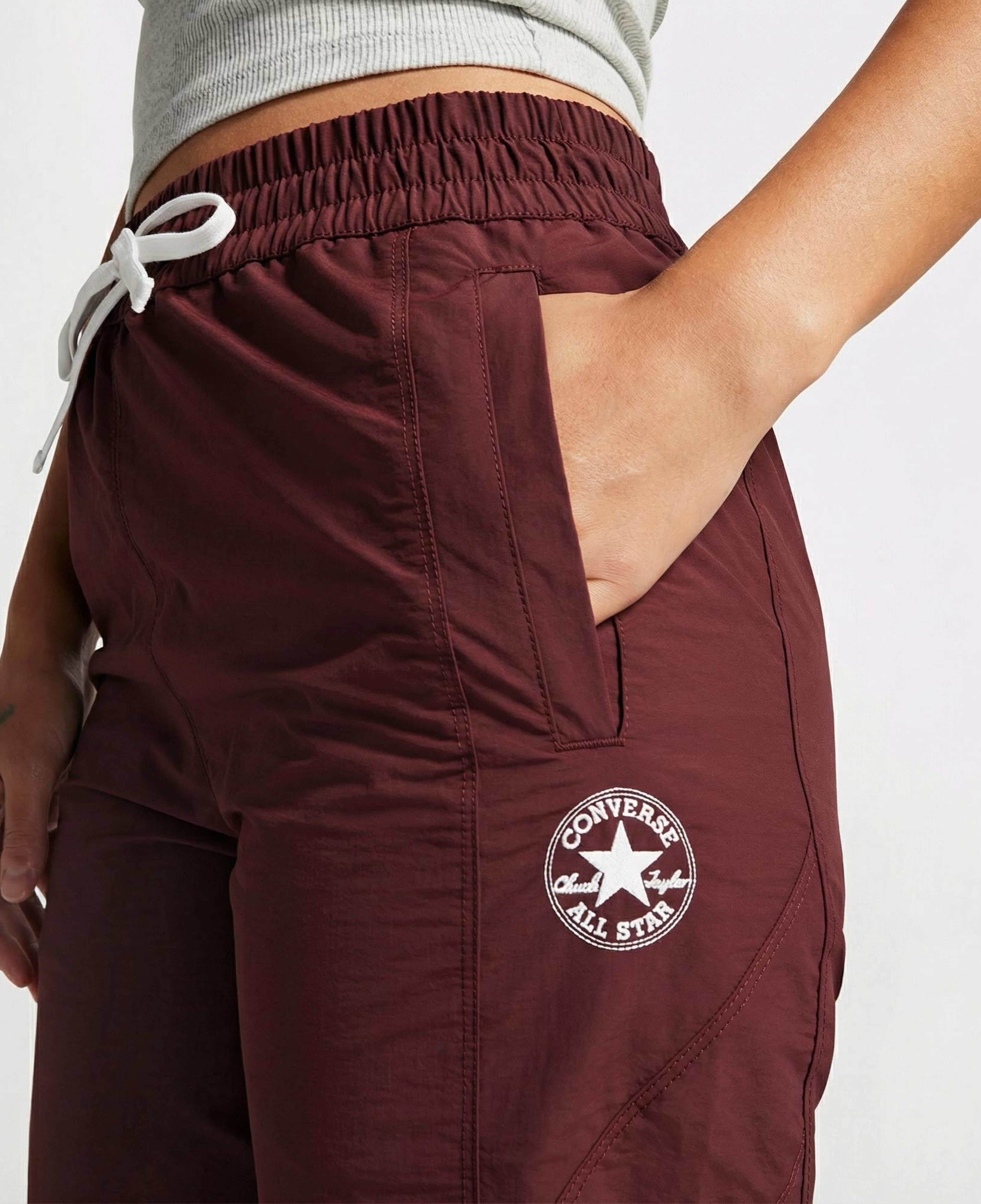 Converse Star Sprinter Kadın Bordo Eşofman Altı