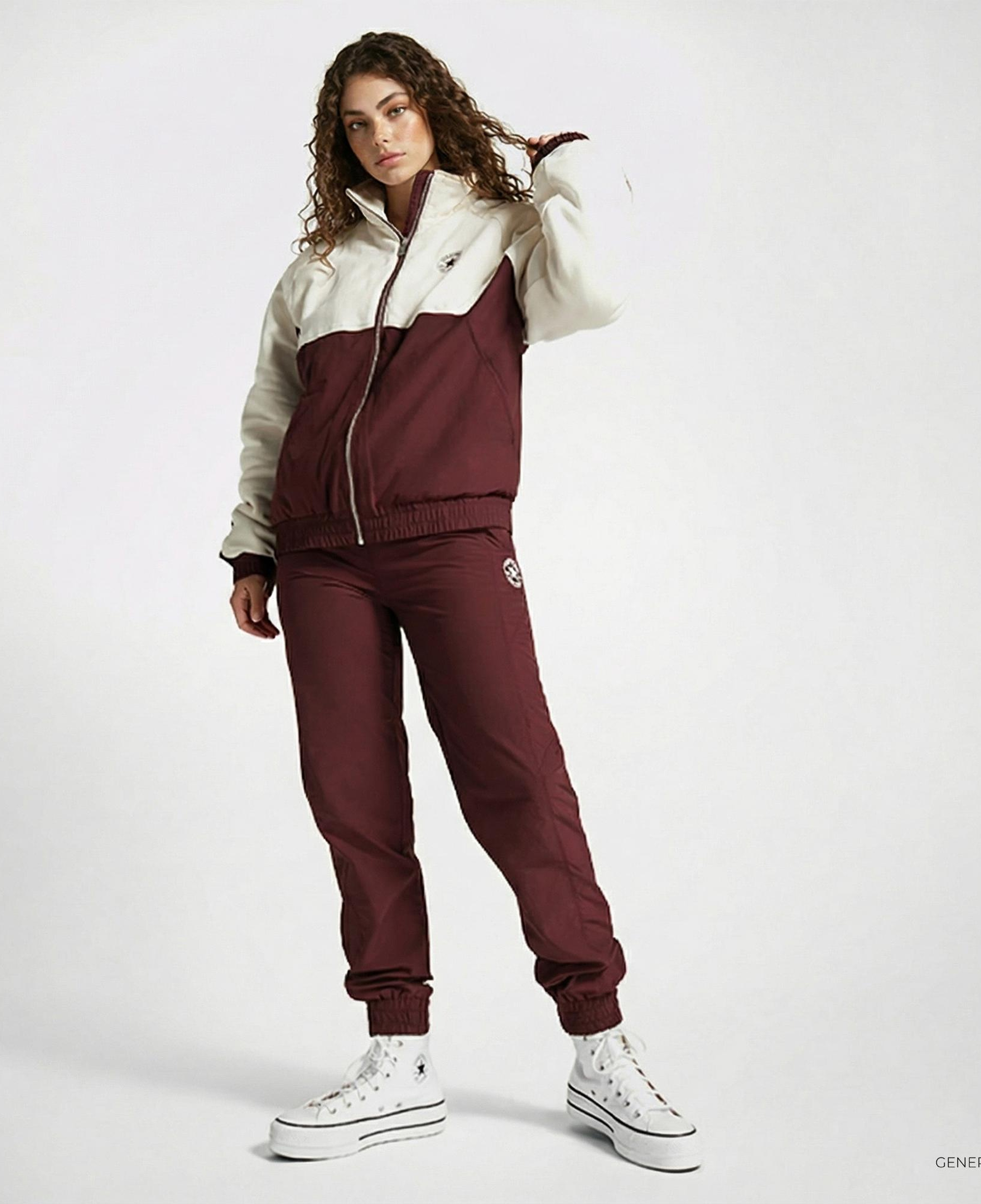 Converse Star Sprinter Kadın Bordo Eşofman Altı