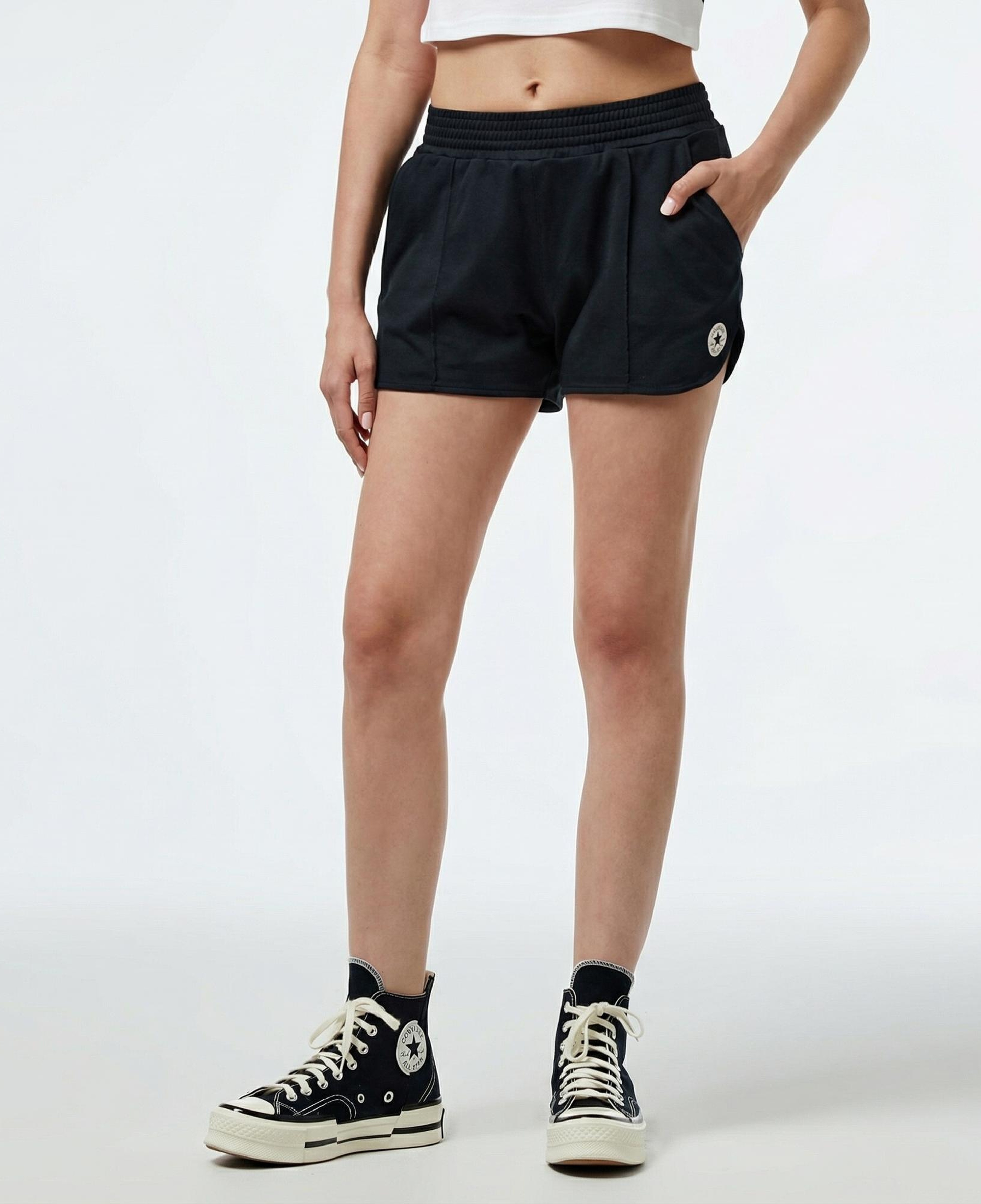 Converse Retro Kadın Siyah Şort