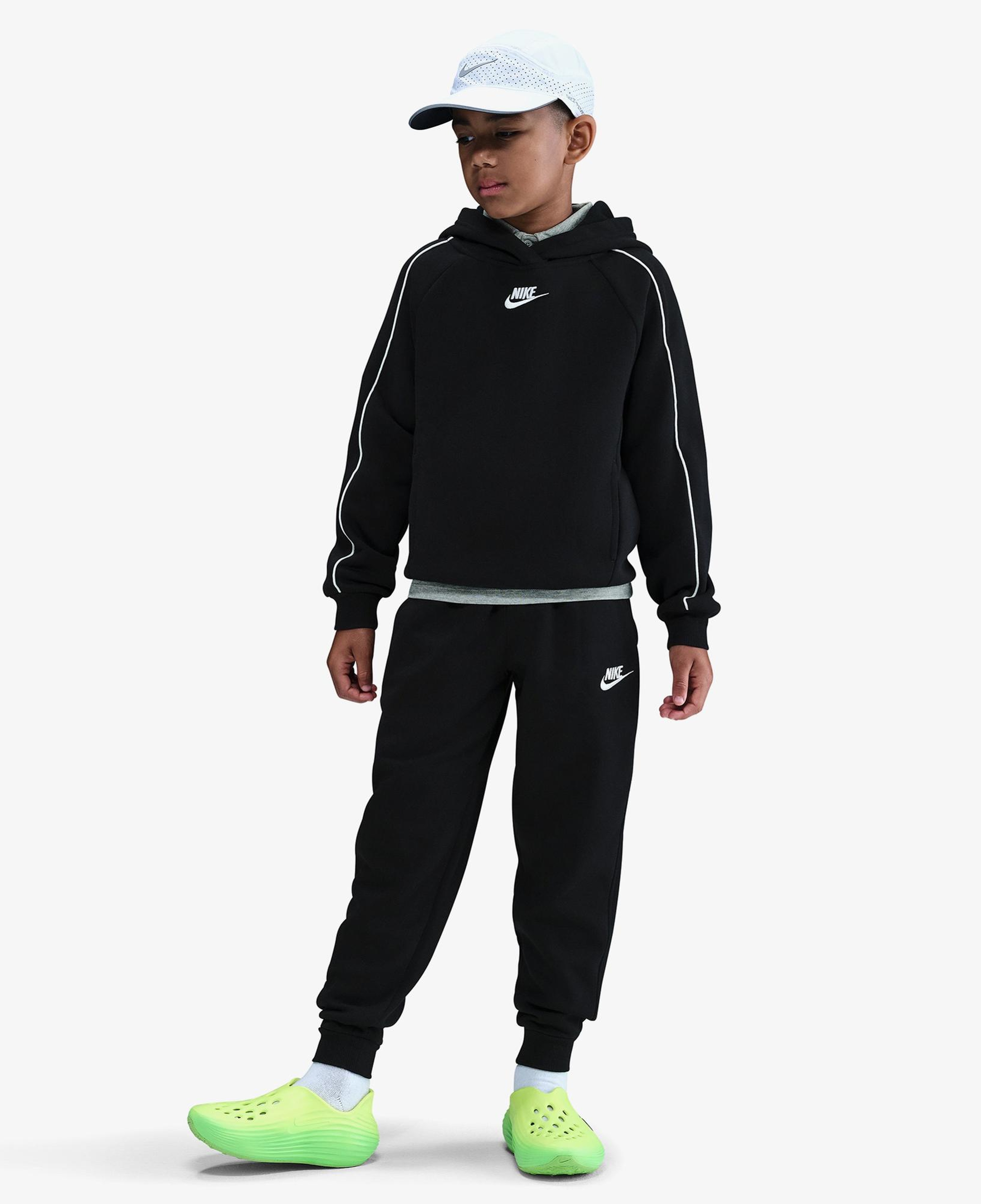 Nike Sportswear Club Fleece Çocuk Siyah Eşofman Takımı