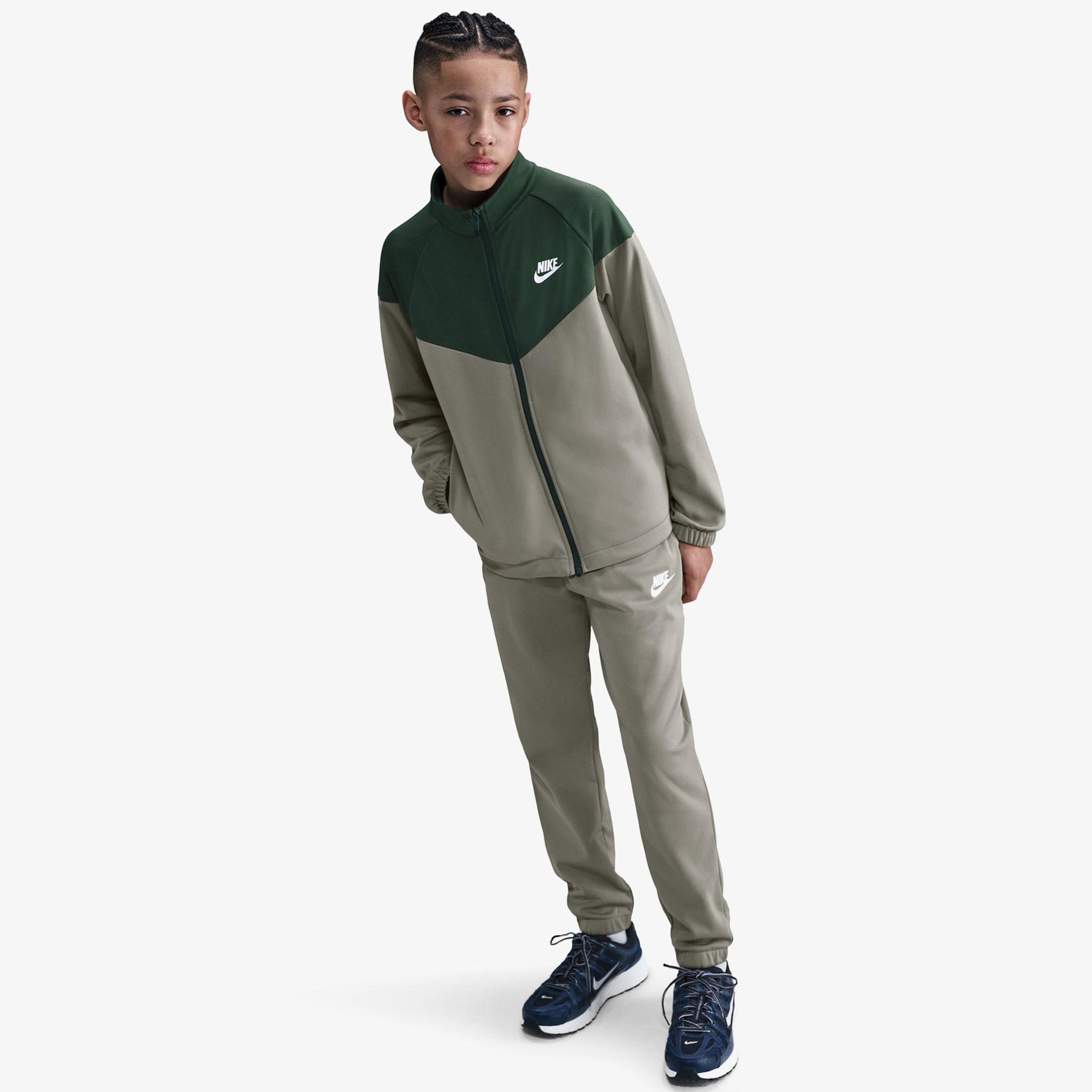 Nike Sportswear Dri-Fit Çocuk Yeşil Eşofman Takımı
