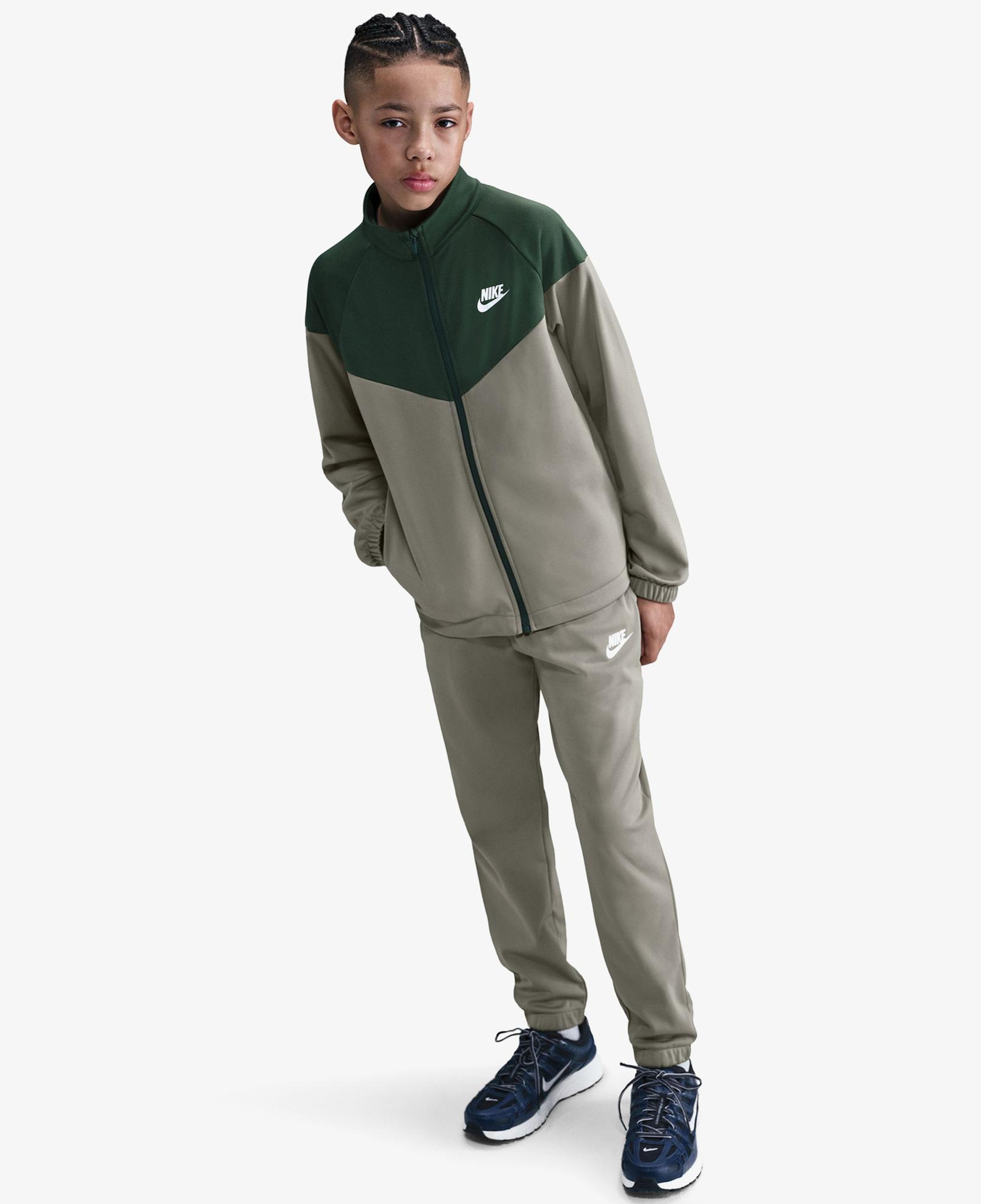 Nike Sportswear Dri-Fit Çocuk Yeşil Eşofman Takımı