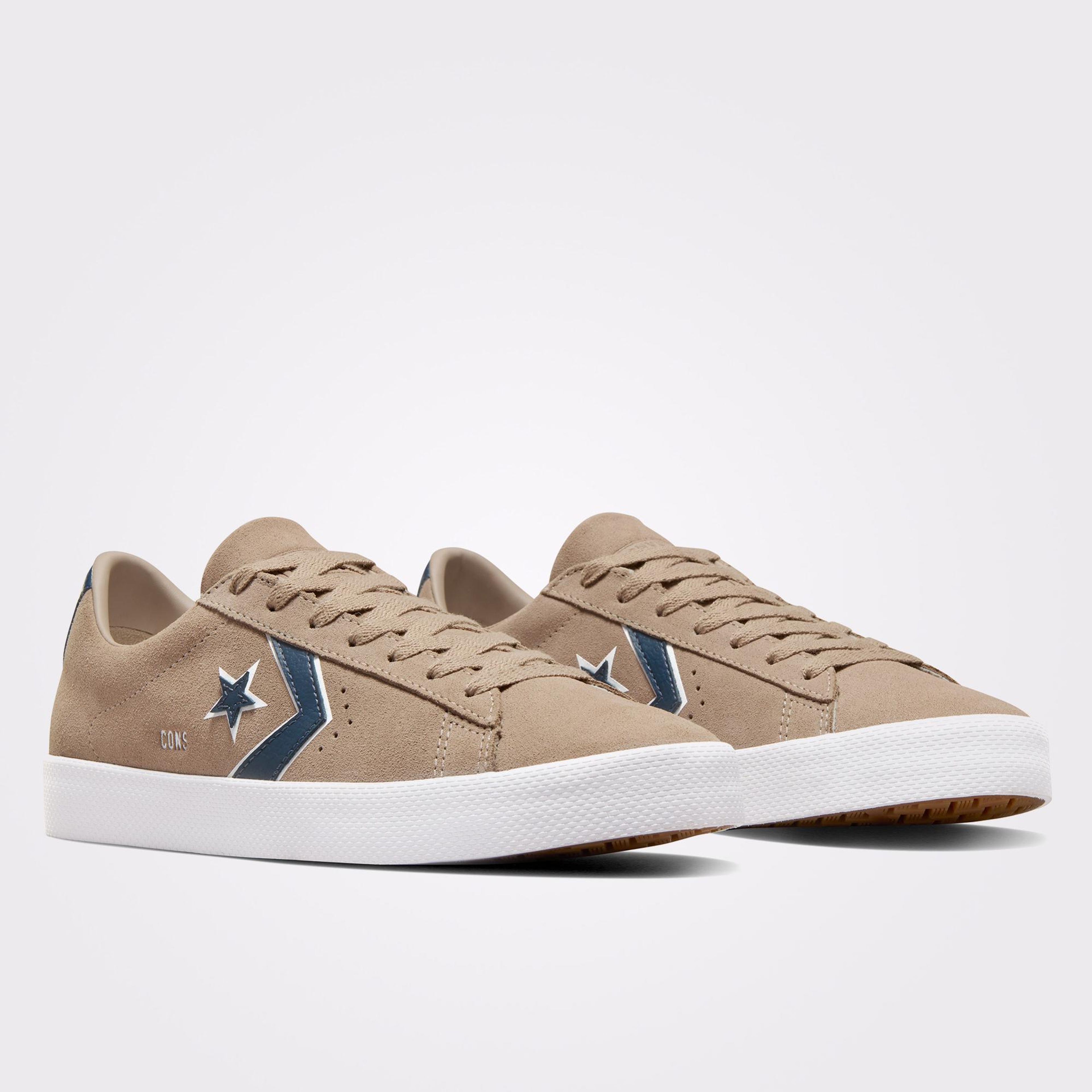 Converse Cons Pl Vulc Pro Classic Unisex Bej Süet Sneaker