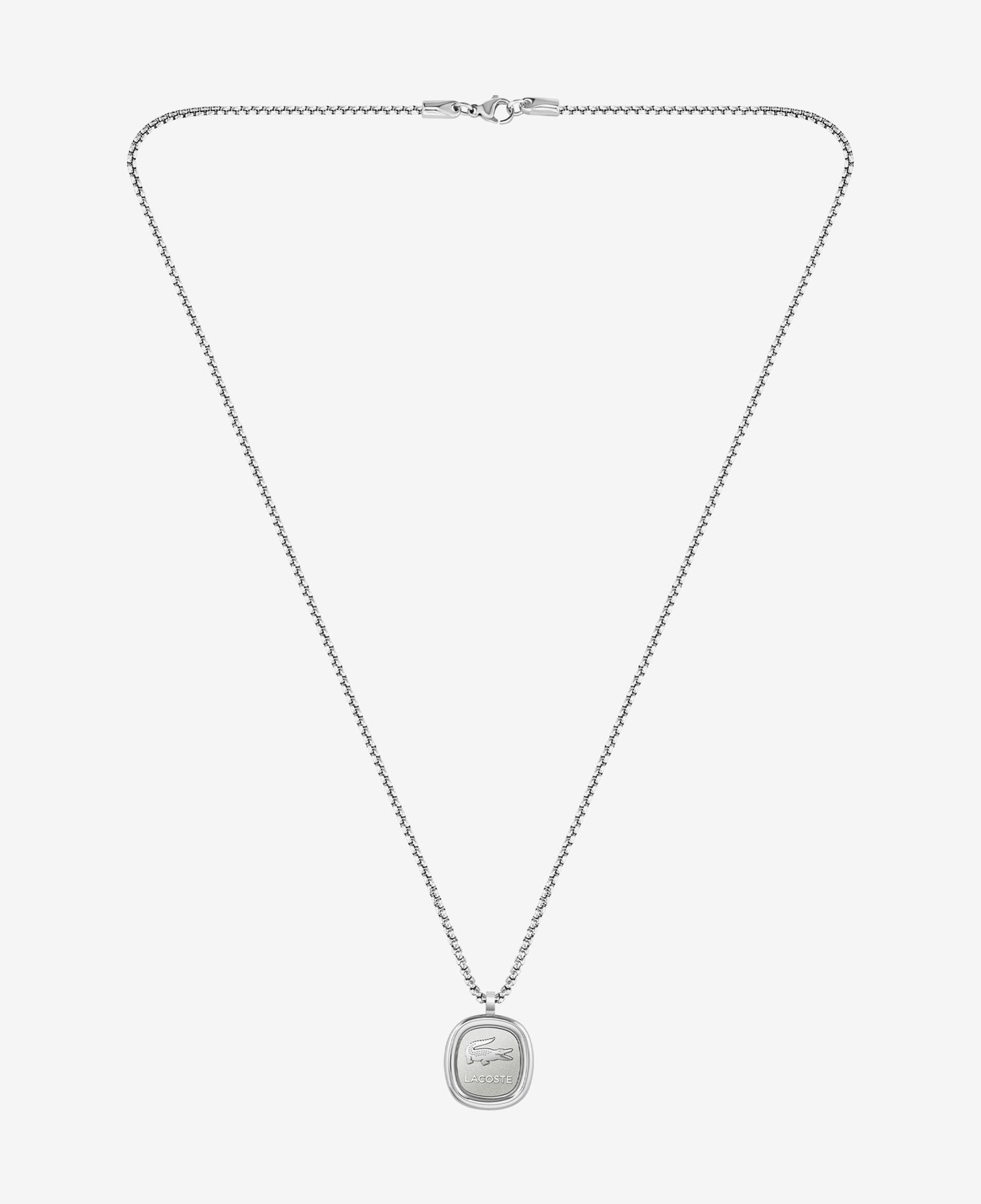 Lacoste Unisex Gri Kolye